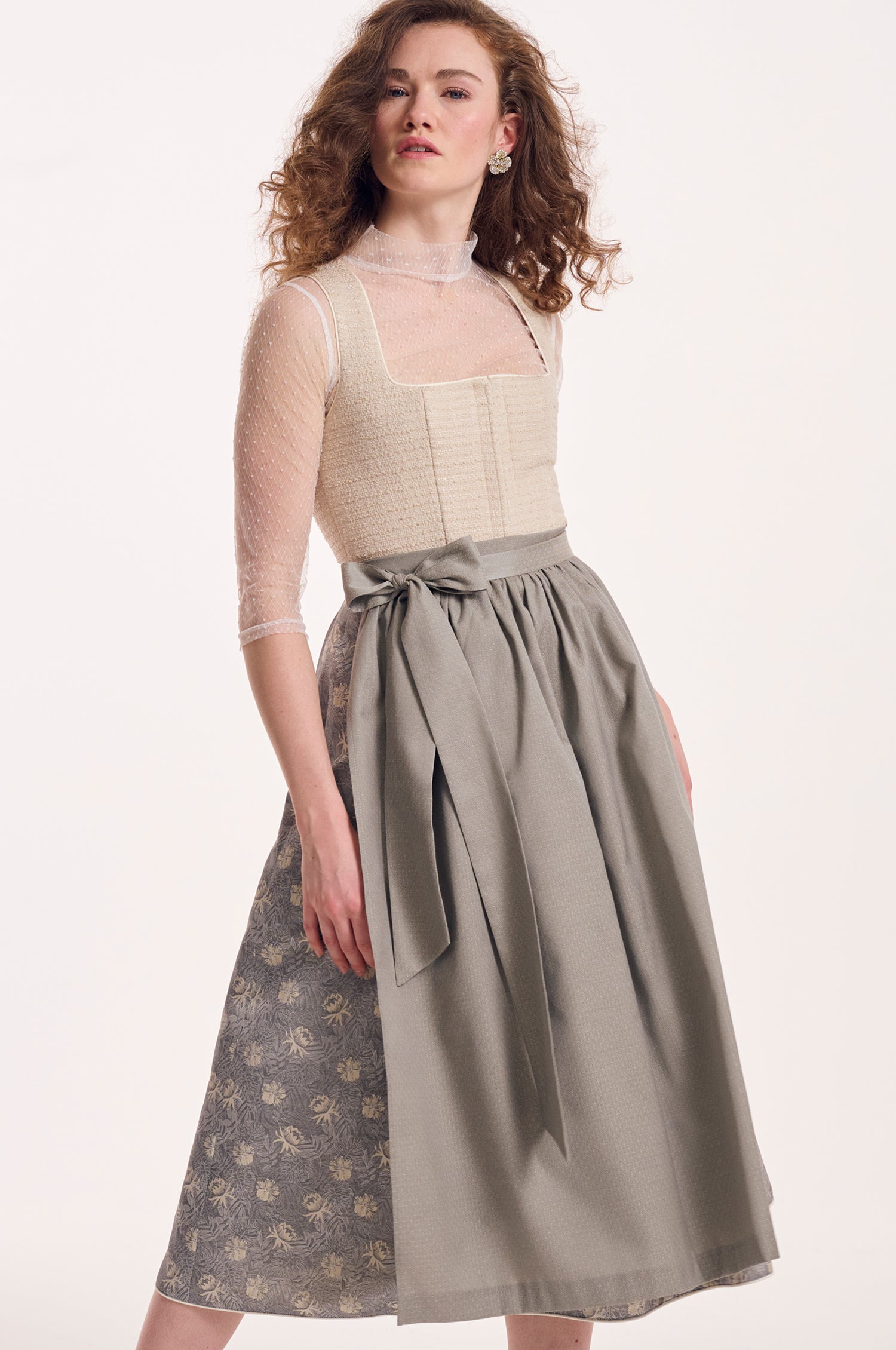 Dirndl Ella in Ivory