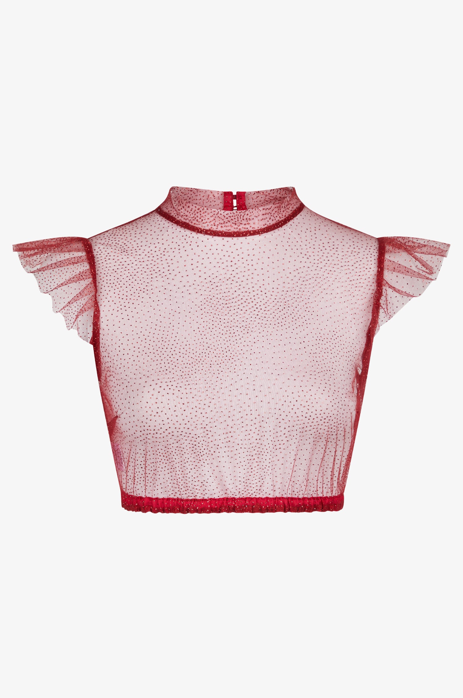 Dirndlbluse Heiki in Rot