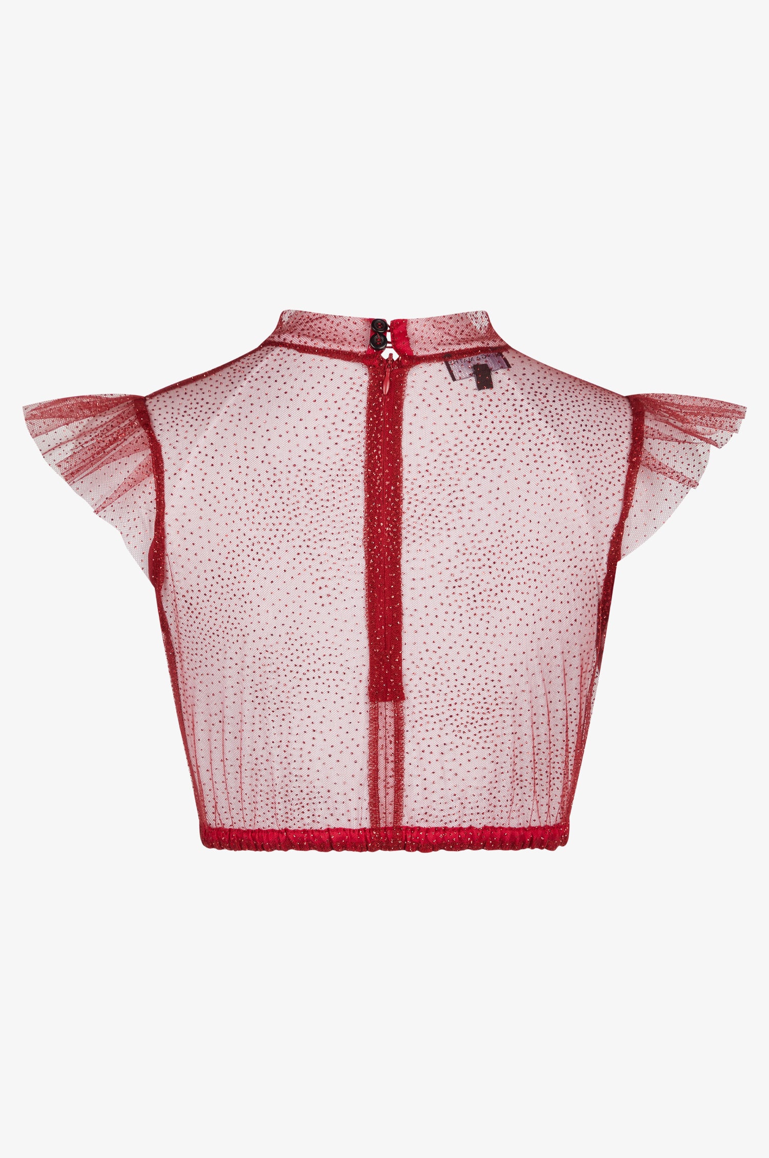 Dirndlbluse Heiki in Rot
