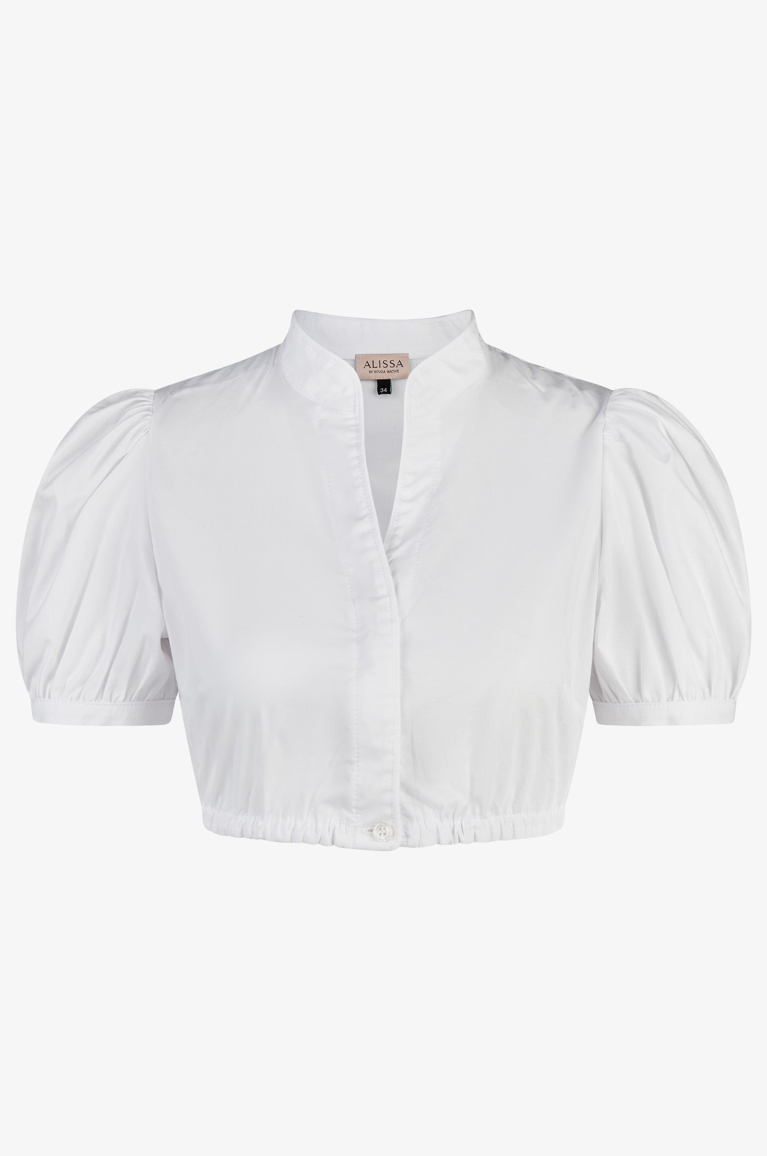 Dirndlbluse Gini in Weiß