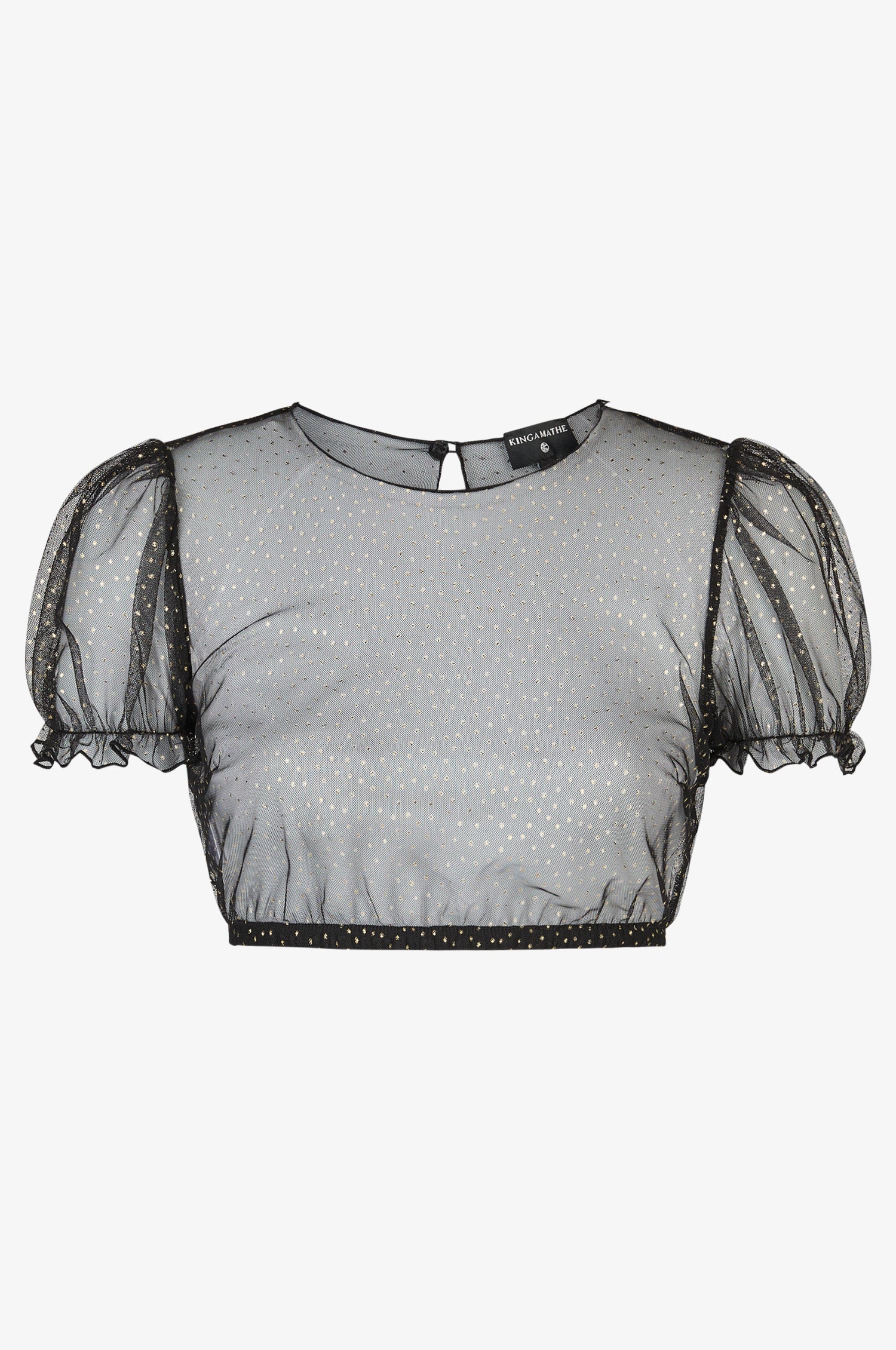 Dirndlbluse Lena in Schwarz