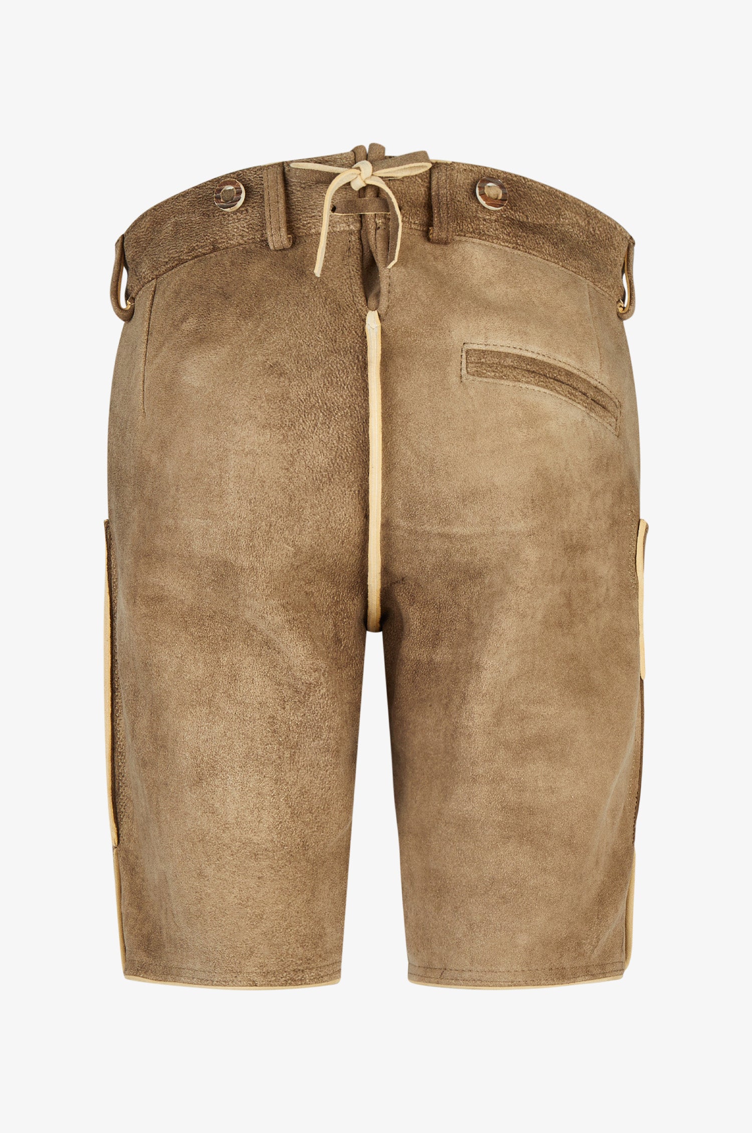 Hirschlederhose Noah in Tabacco