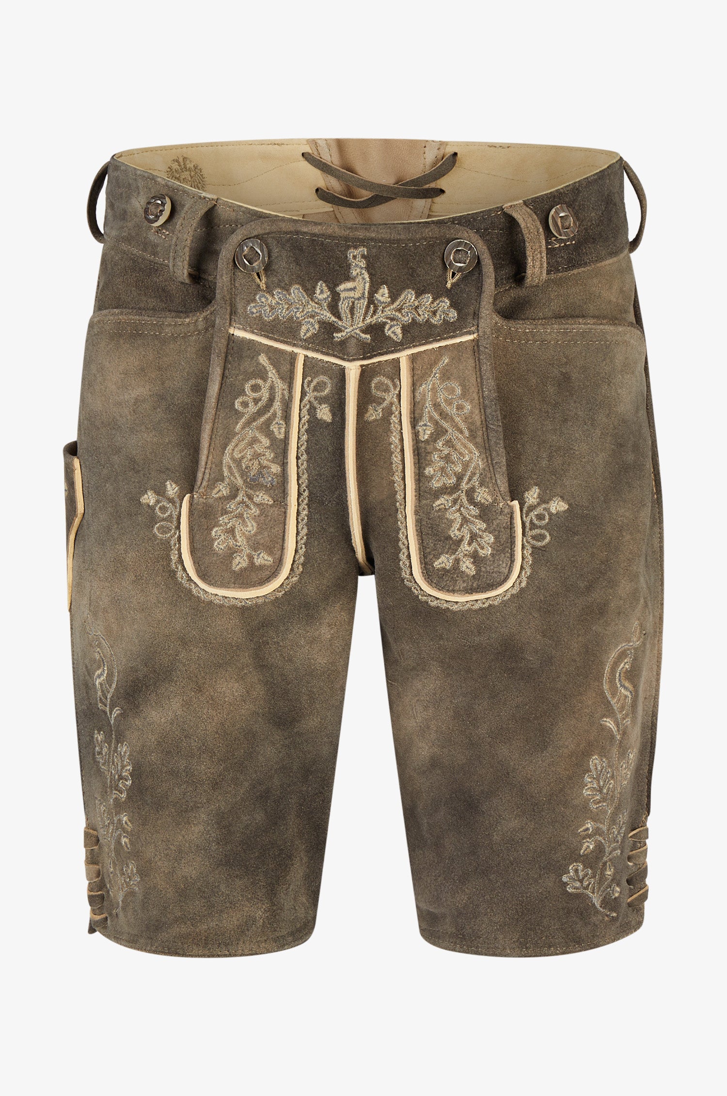 Ziegenlederhose Sepp in Natur