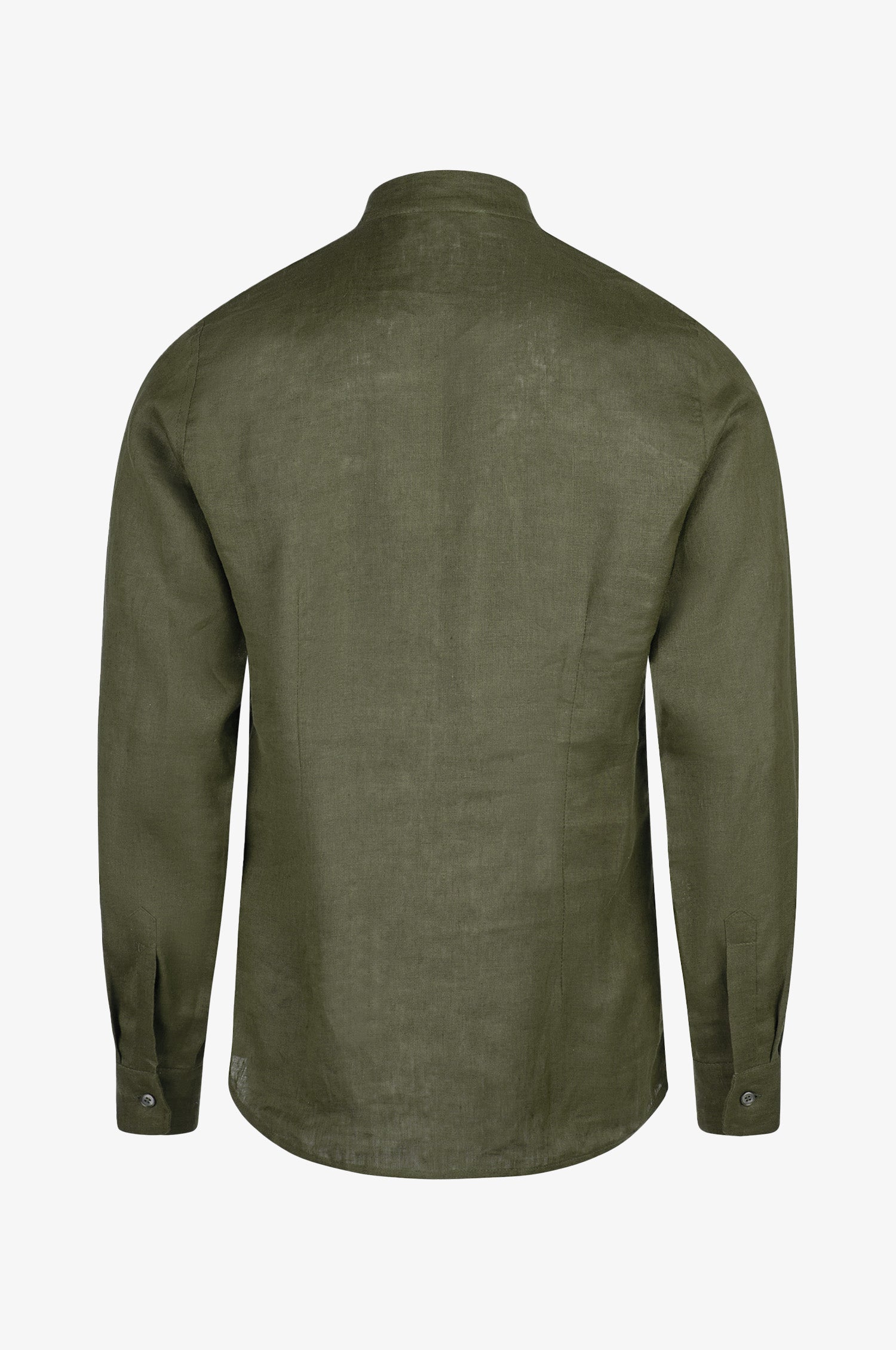 Leinenhemd Leo in Olive