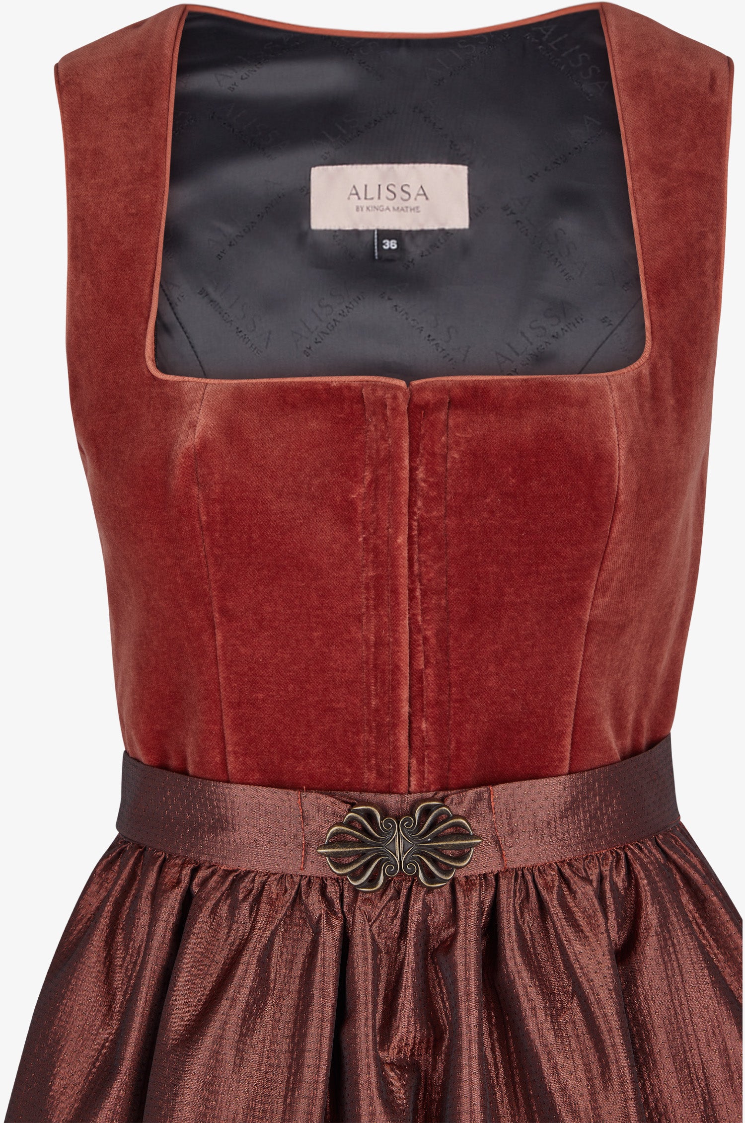 Dirndl Lumi in Terracotta