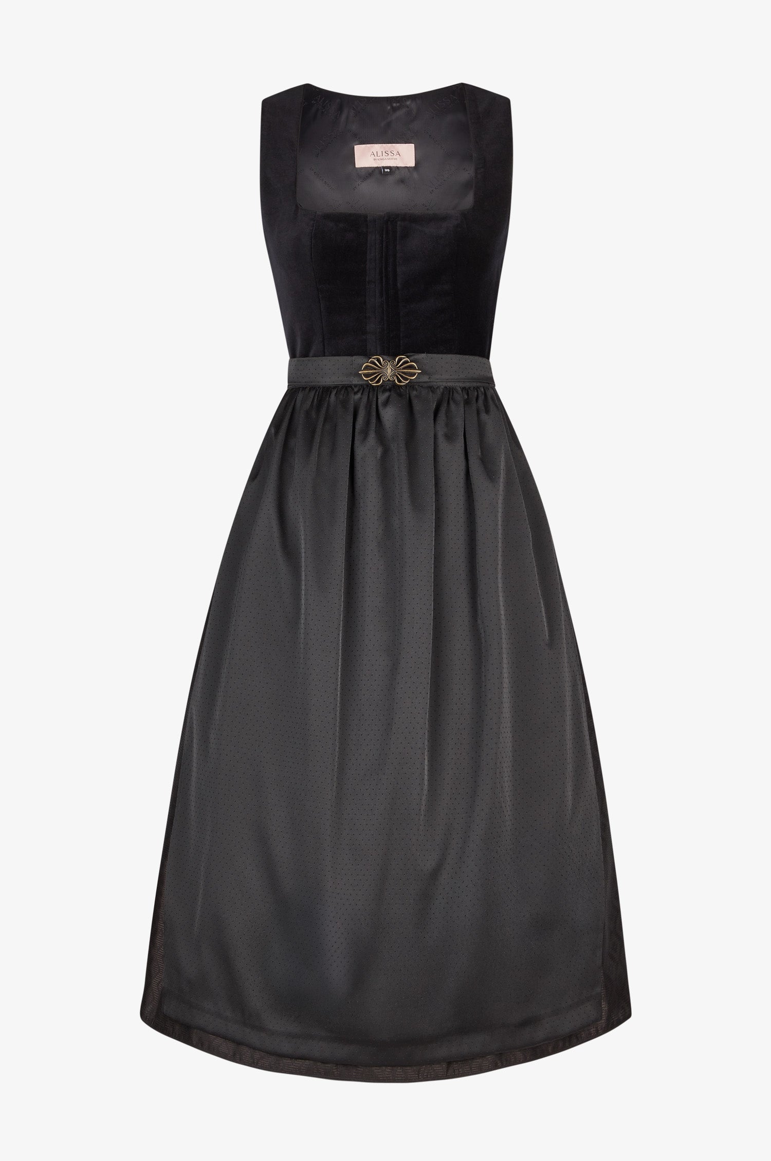 Dirndl Lumi in Schwarz