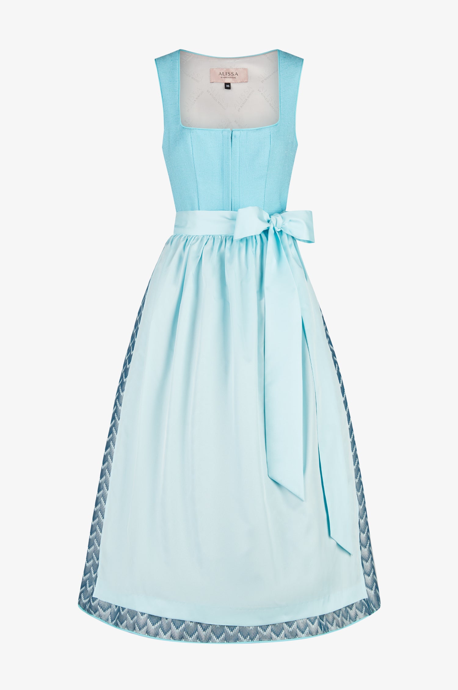 Dirndl Cleo in Türkis