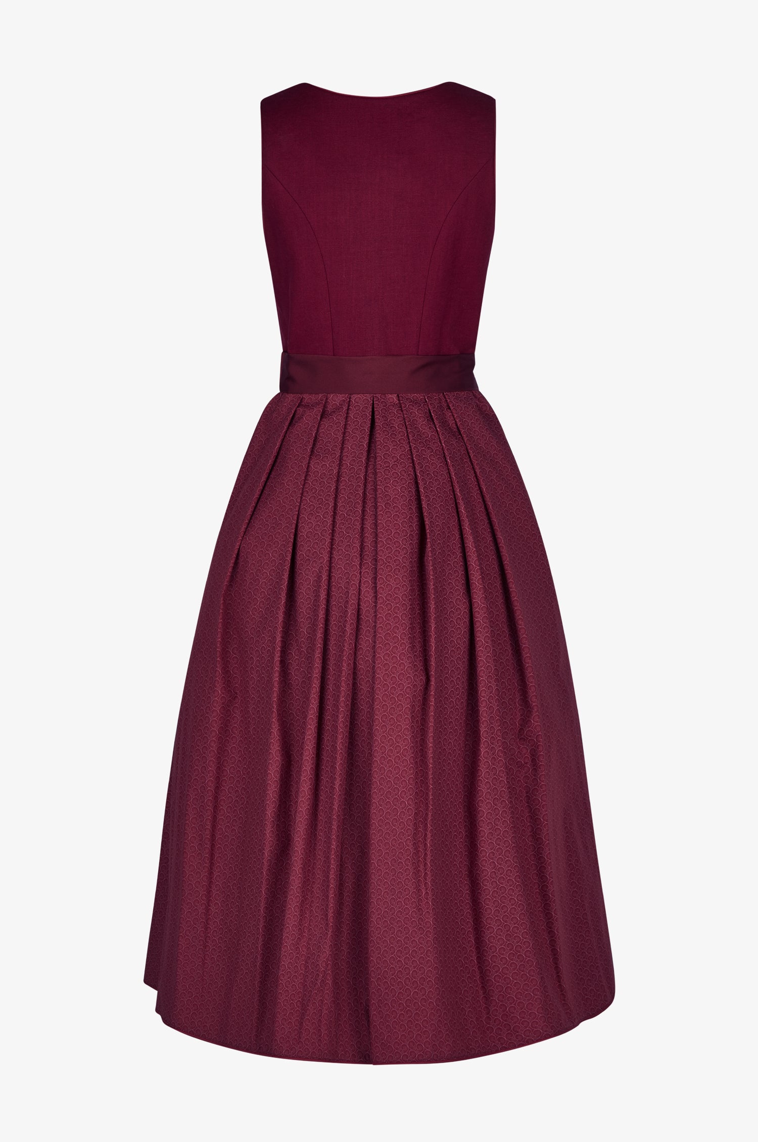 Dirndl Nora in Weinrot