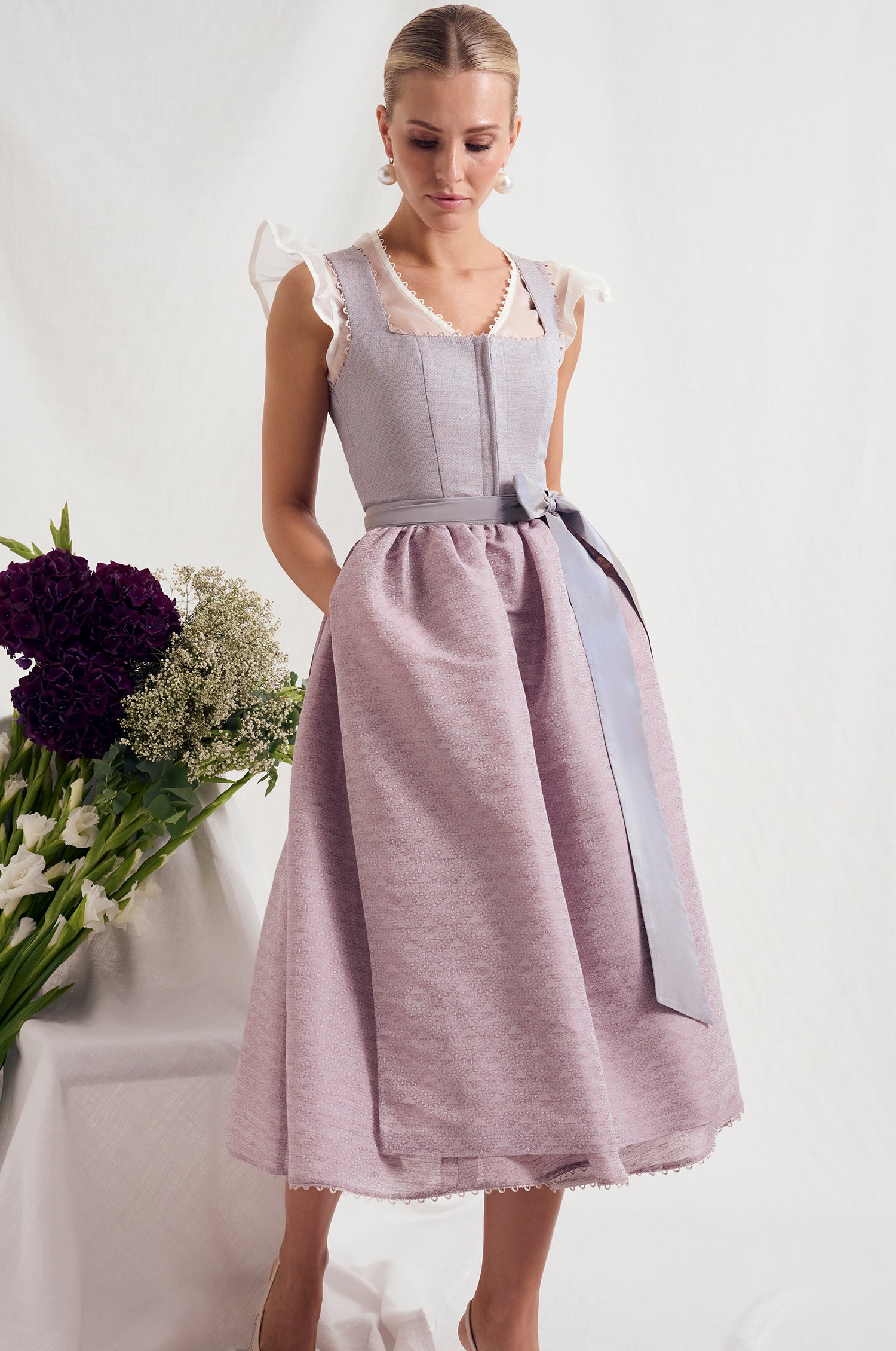 Dirndl Perugia in Flieder