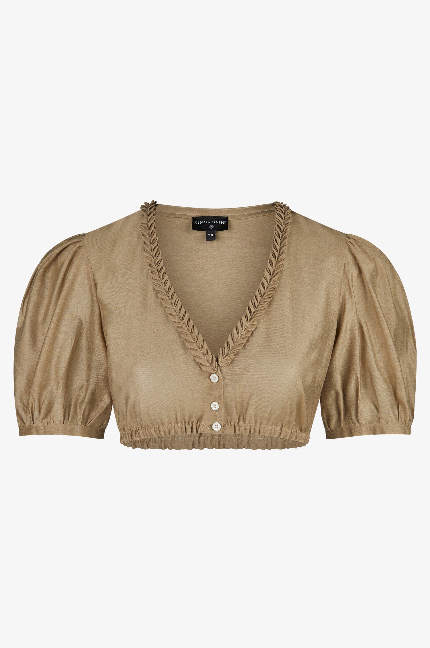 Dirndlbluse Colada in Beige