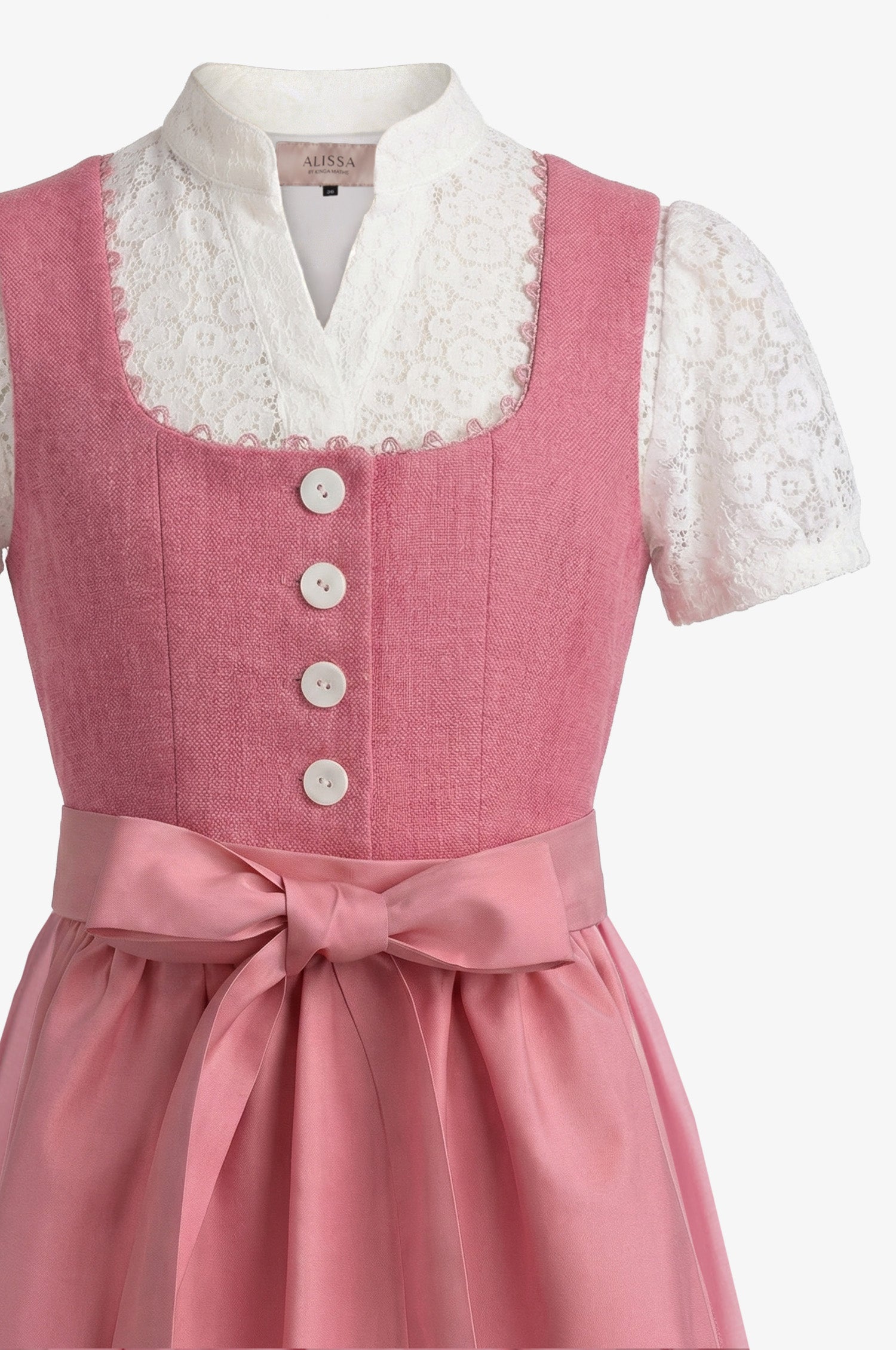 Kinderdirndl München in Himbeere