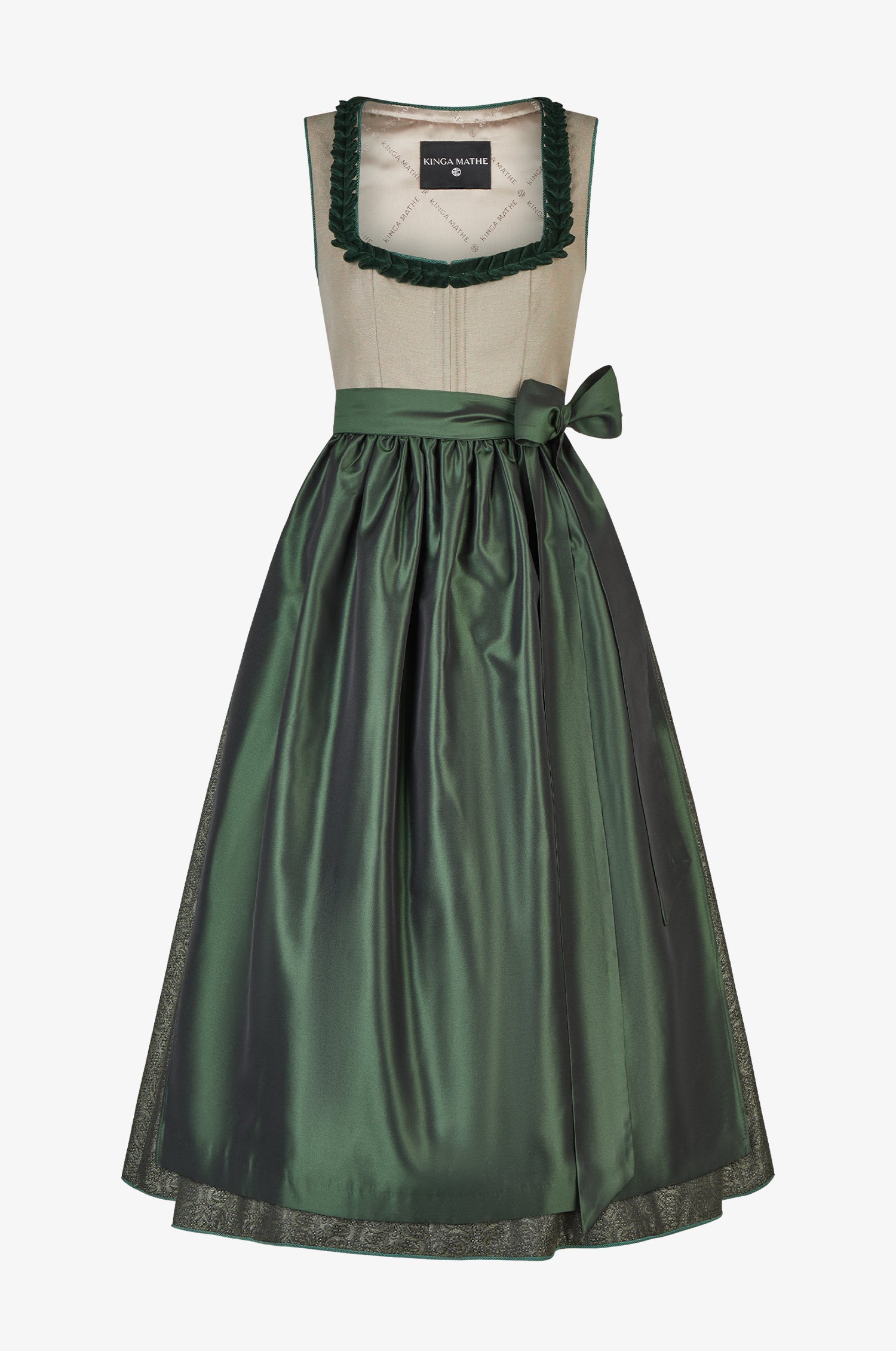 Dirndl Amadora in Jagd-Smaragd