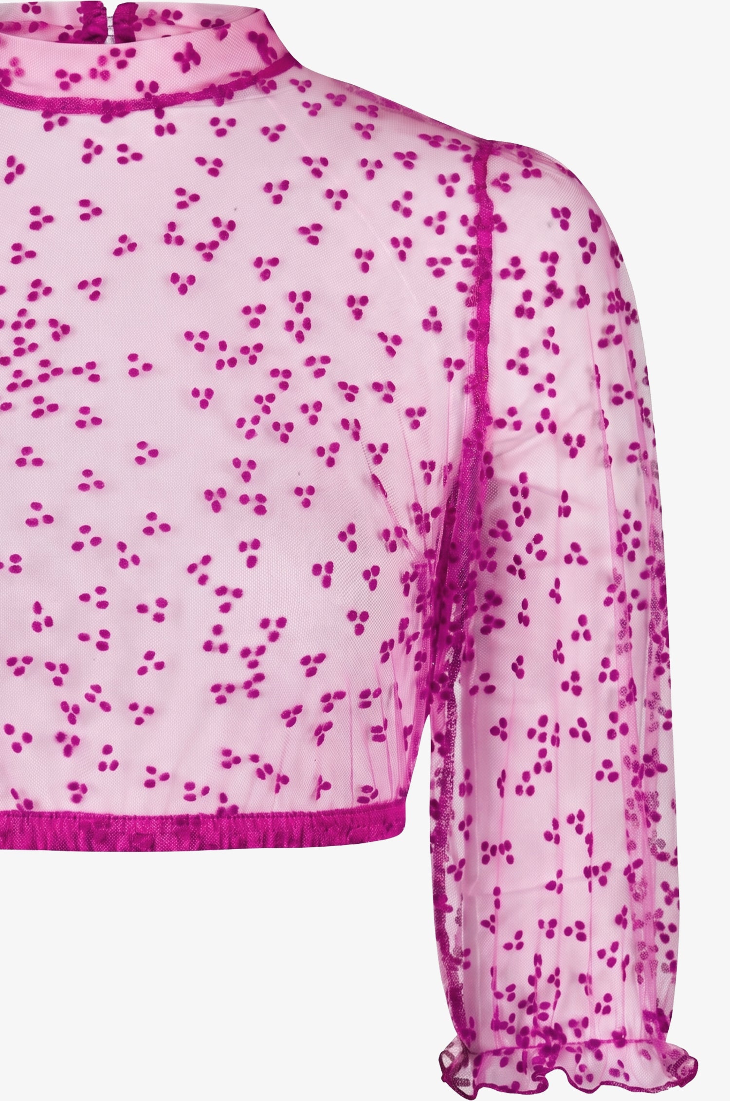 Dirndlbluse Evi in Rose