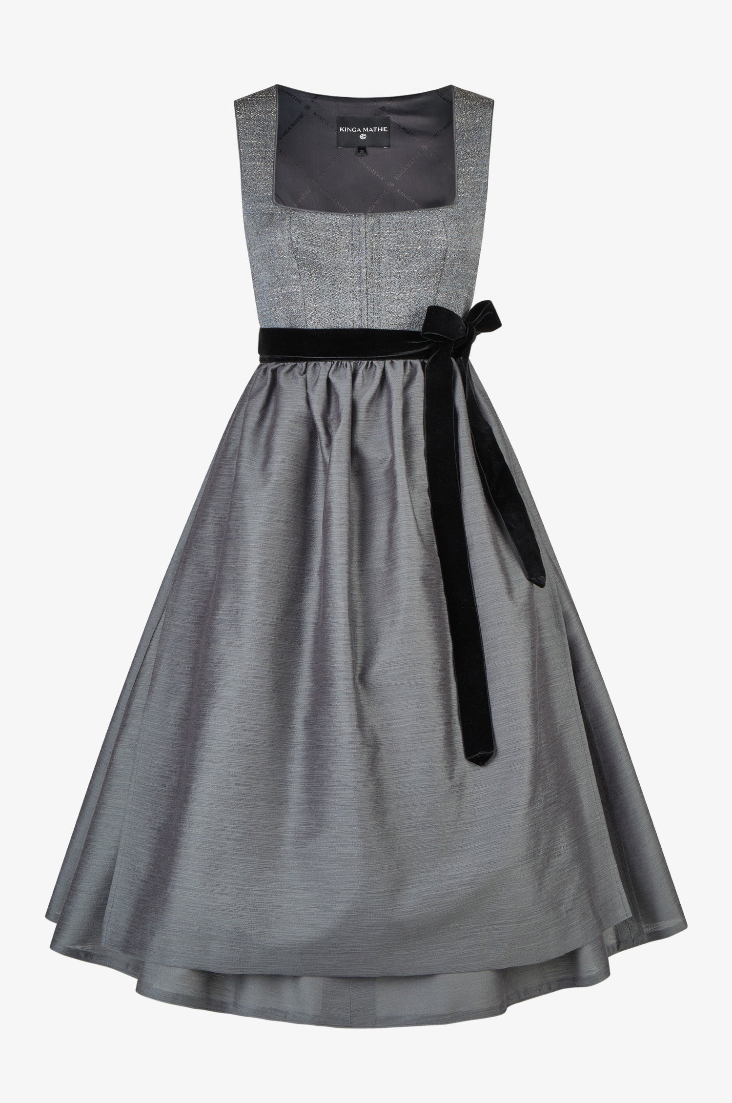Dirndl Fasano in Grau