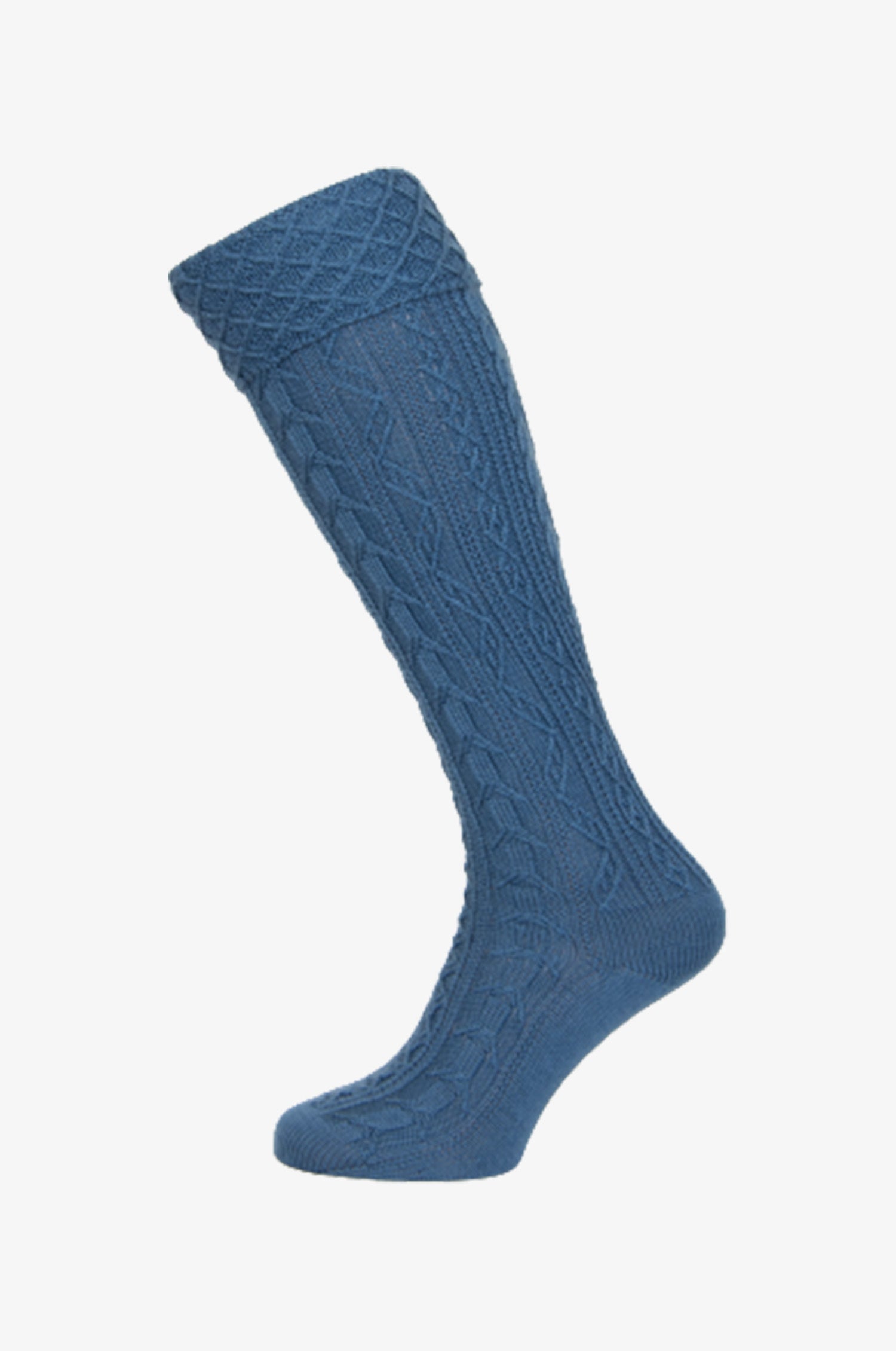 Herren Kniestrümpfe in Blau