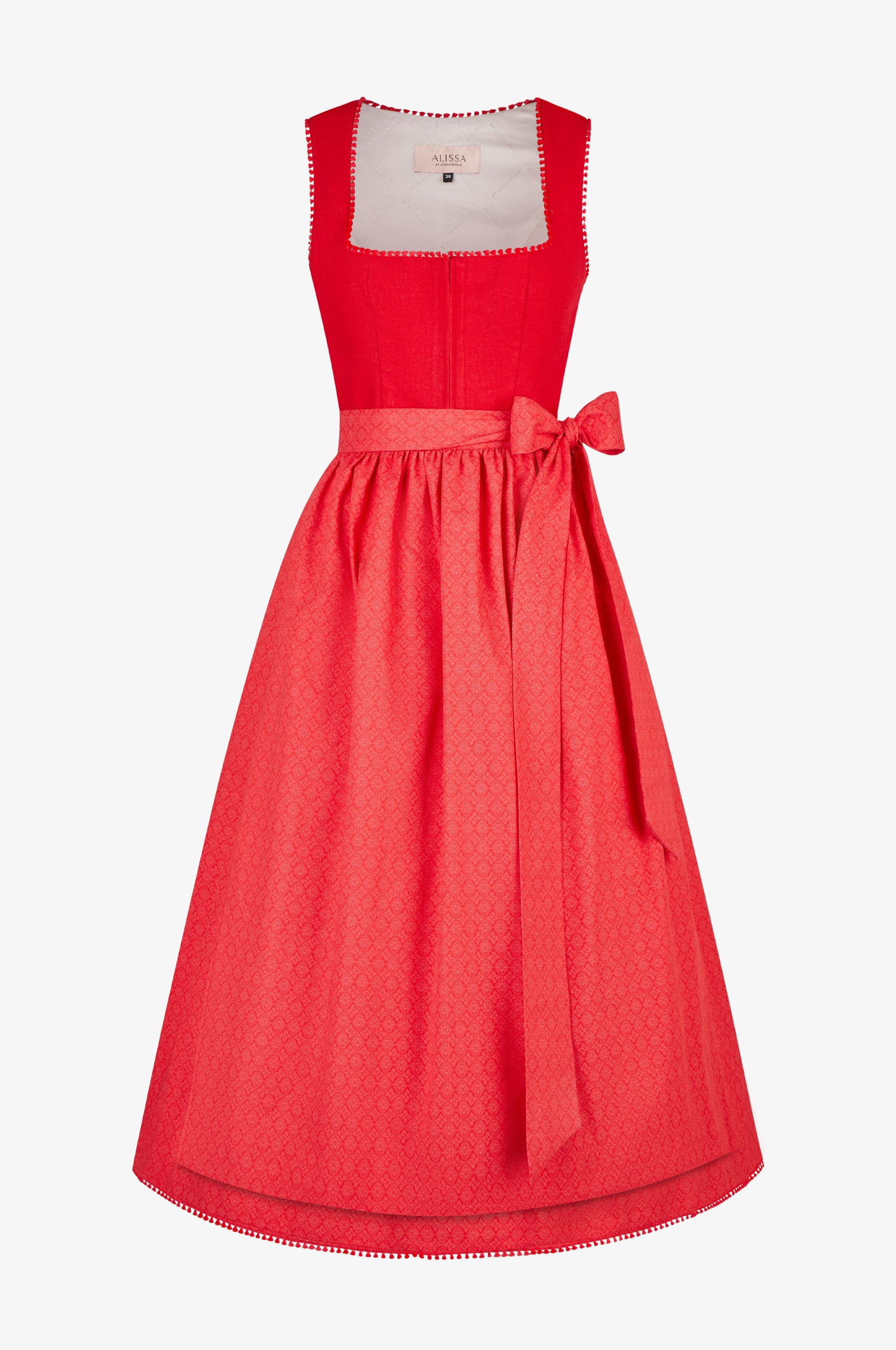 Dirndl Alea in Rot