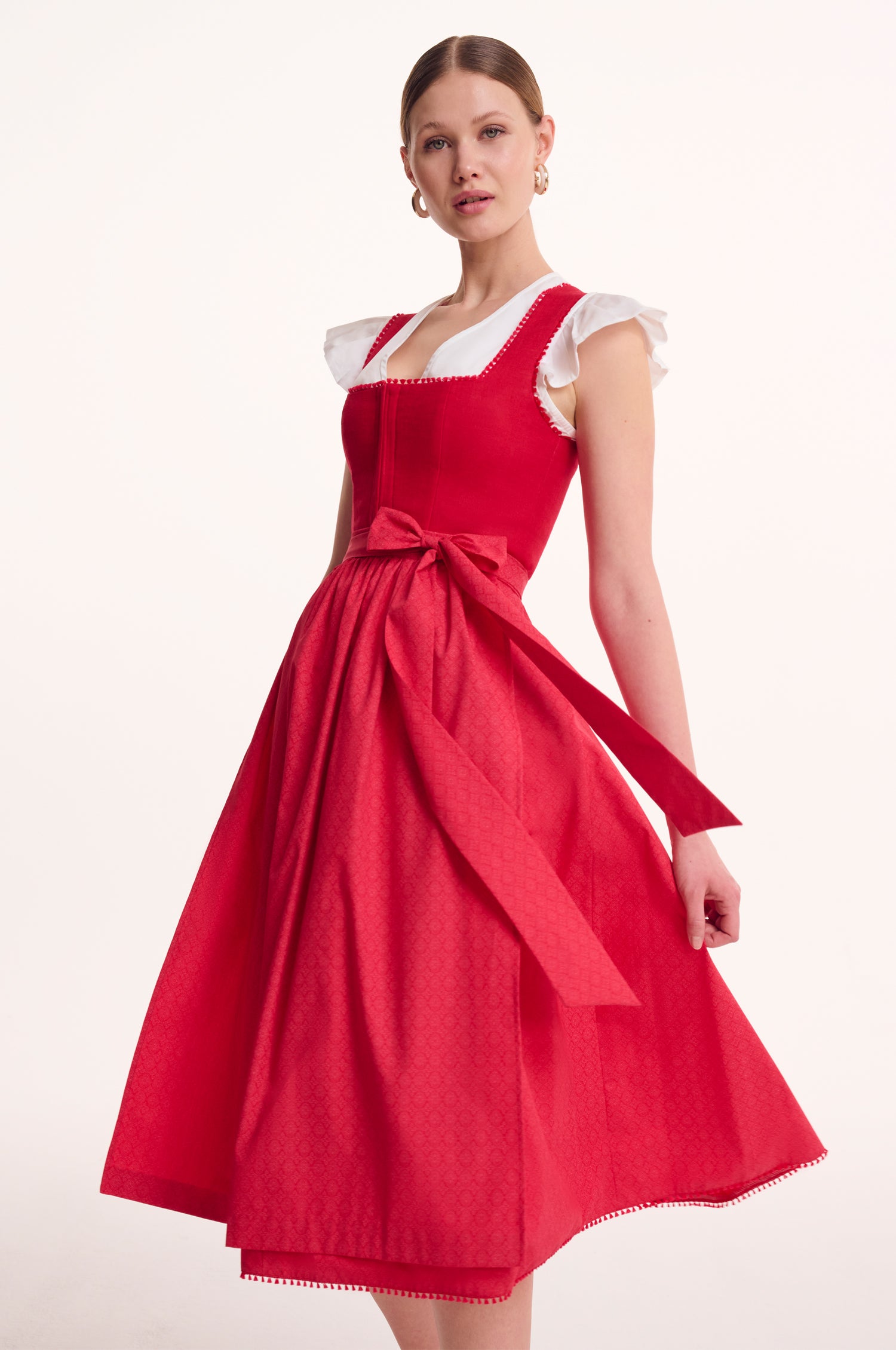 Dirndl Alea in Rot