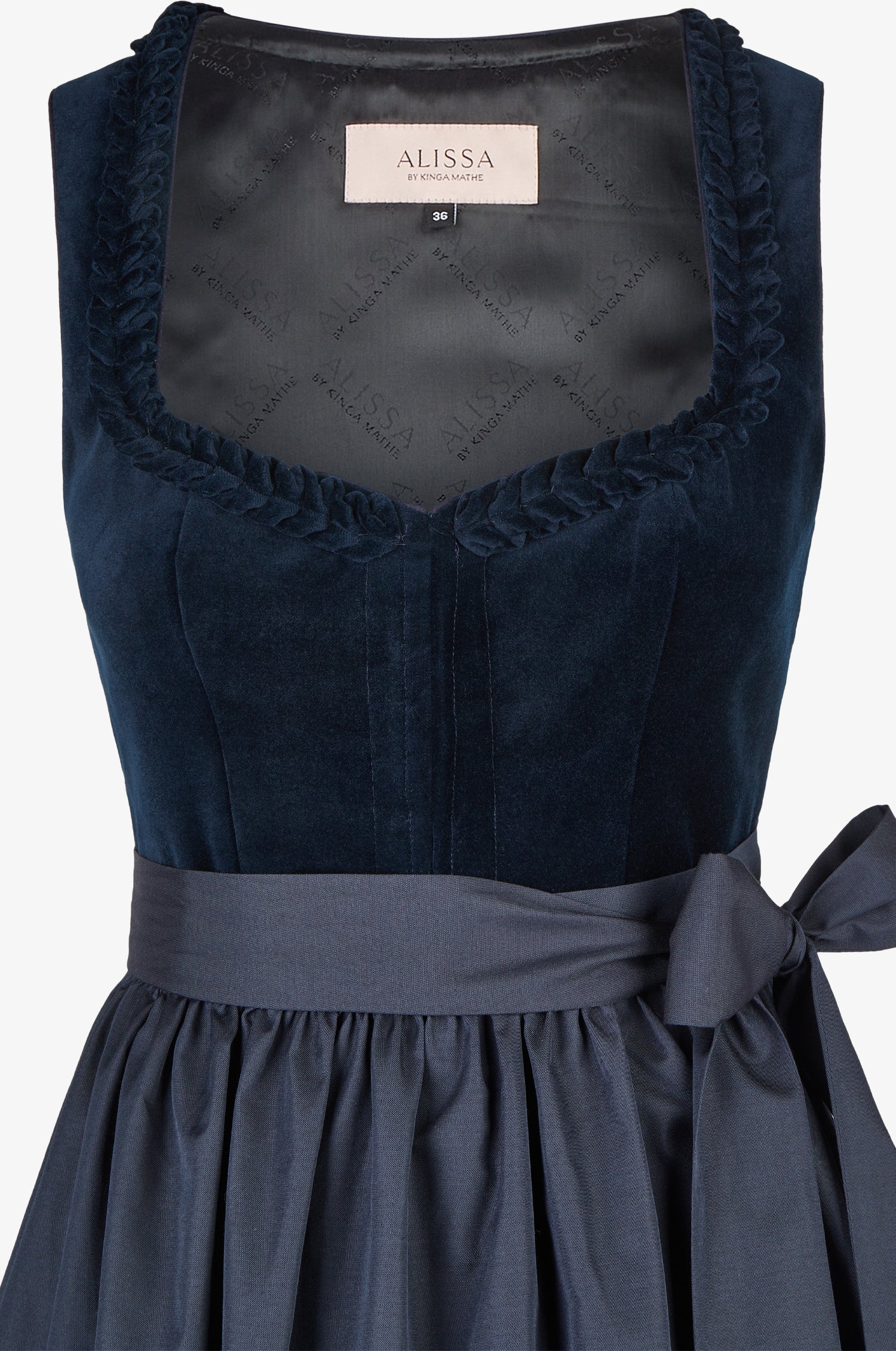 Dirndl Tara in Nachtblau