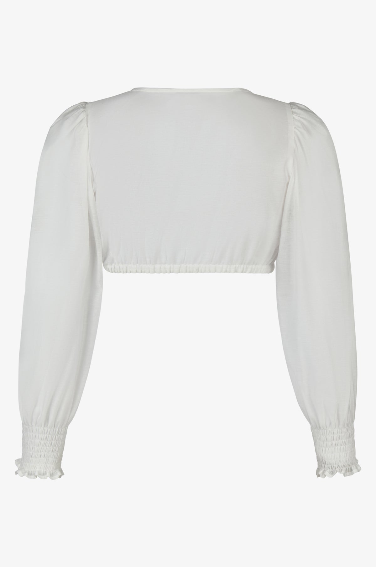 Dirndlbluse Lorina in Weiß