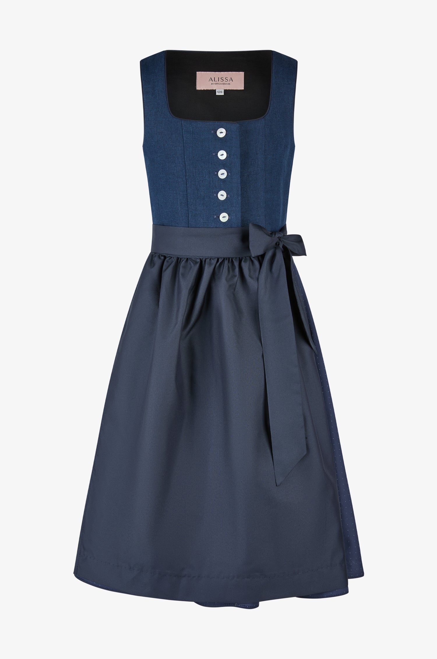 Kinderdirndl Ida in Nachtblau
