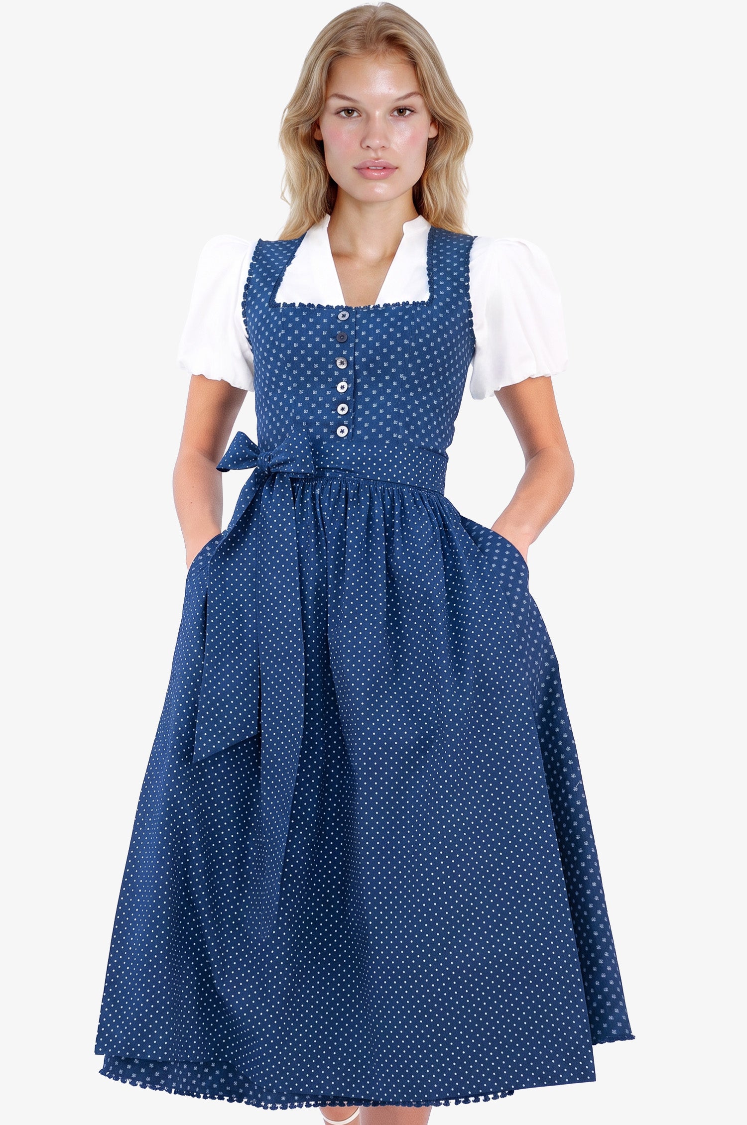 Dirndl Therese in Nachtblau