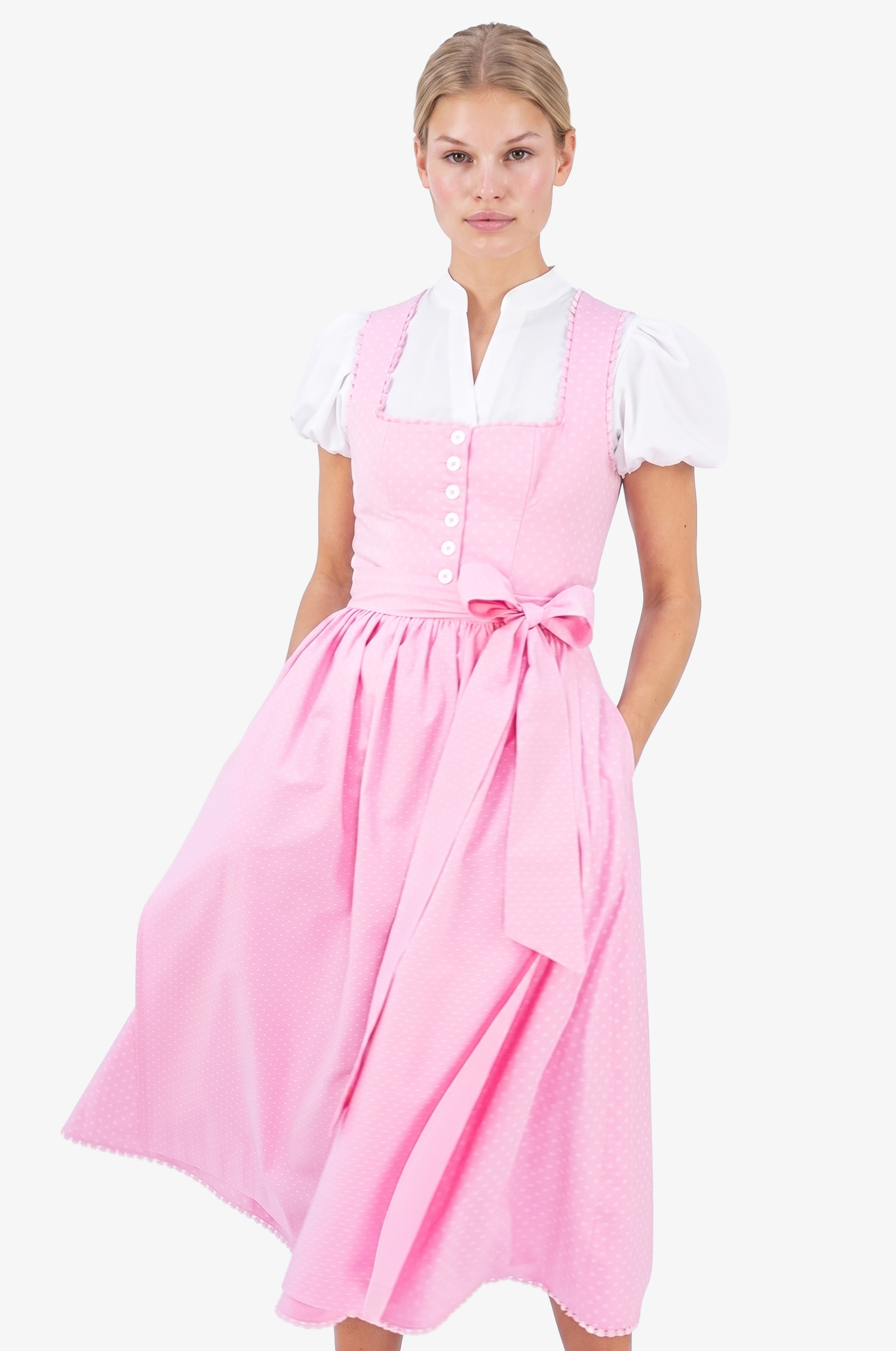 Dirndl Therese in Rosa