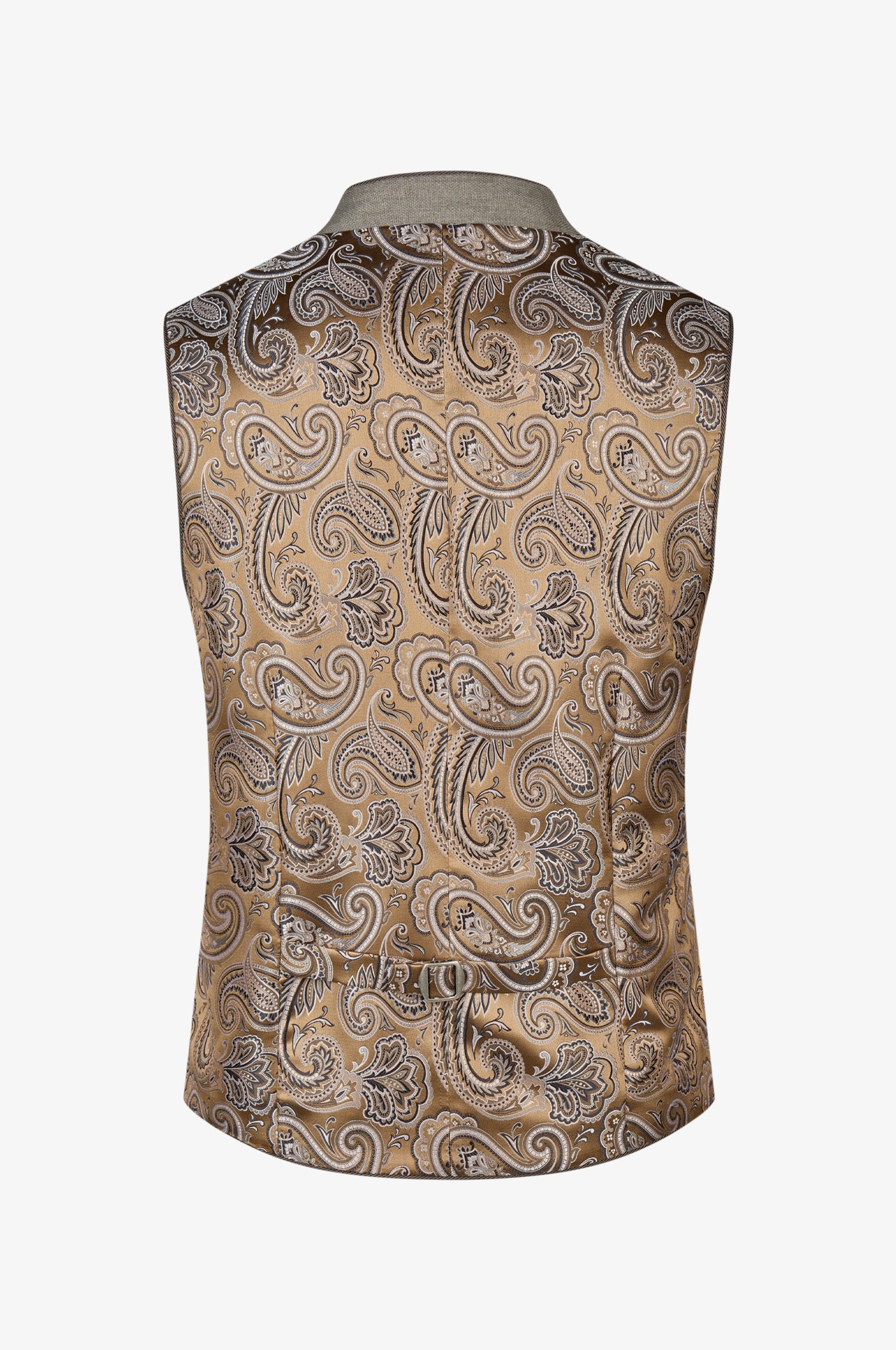 Trachtenweste Henry in Taupe