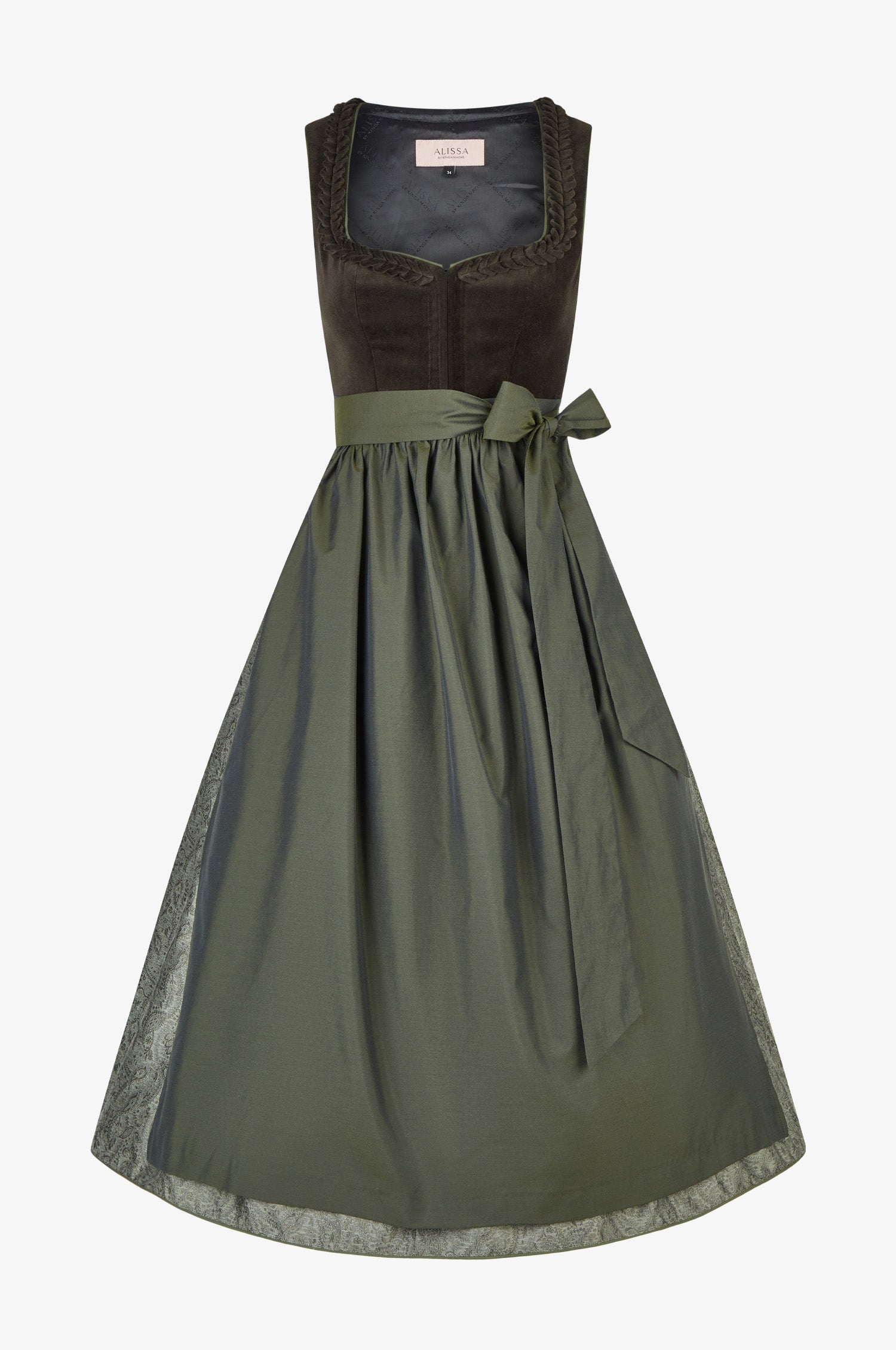 Dirndl Tara in Olive