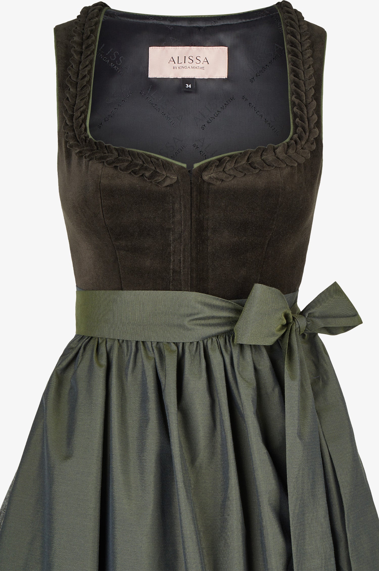 Dirndl Tara in Olive