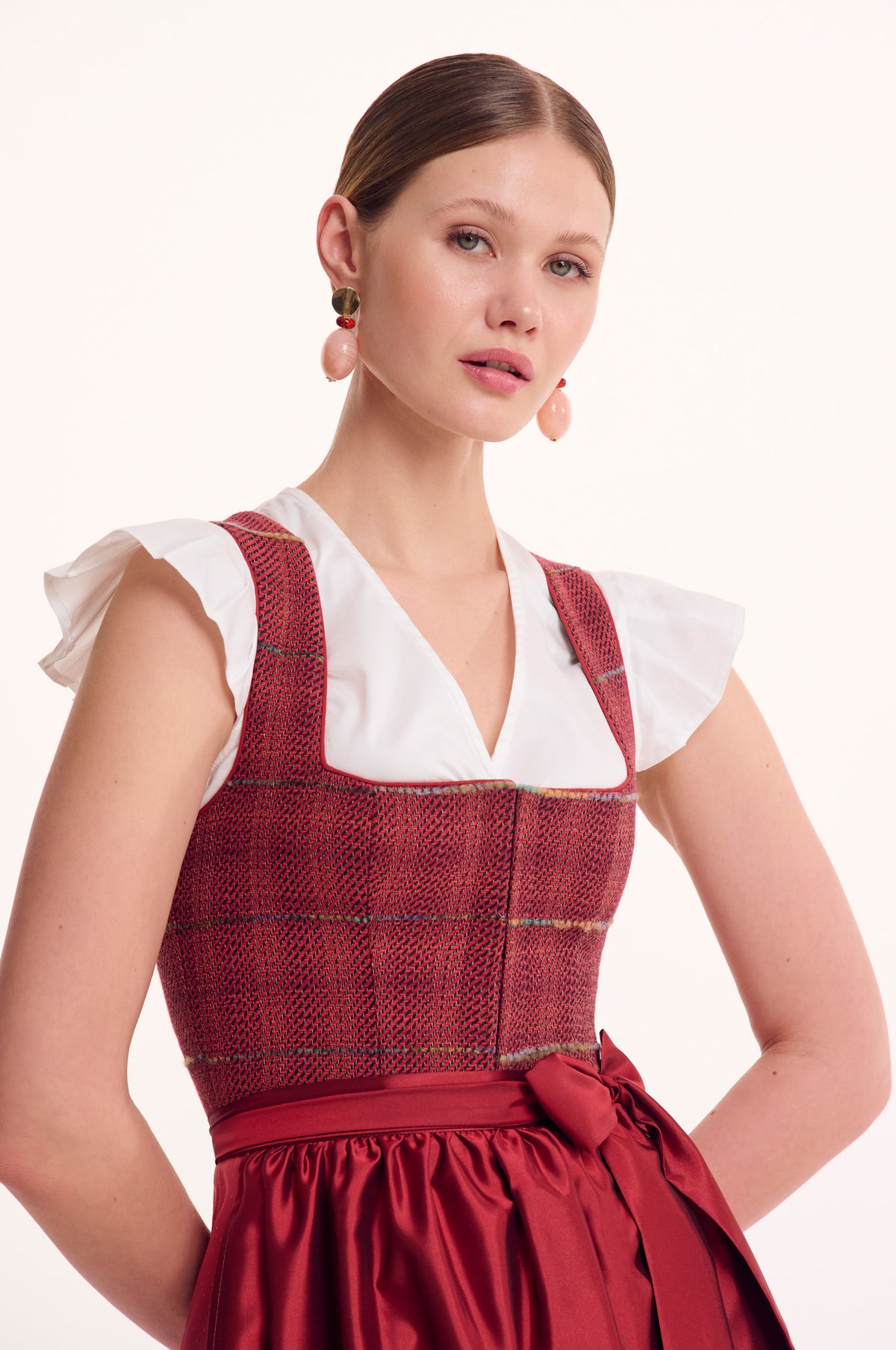 Dirndl Lara in Rot