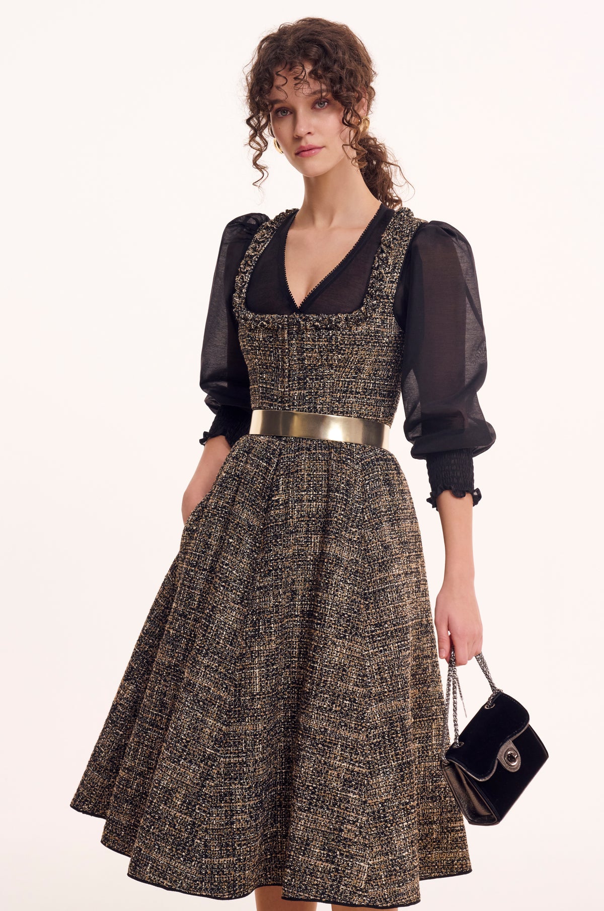 Dirndlkleid Siena in Gold