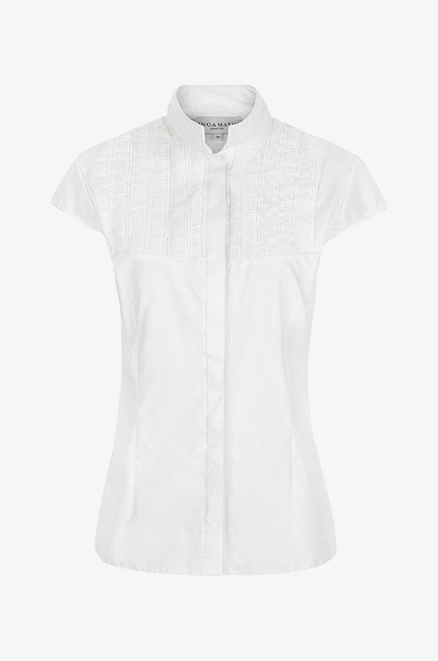 Baumwoll-Bluse Barbara, Weiß