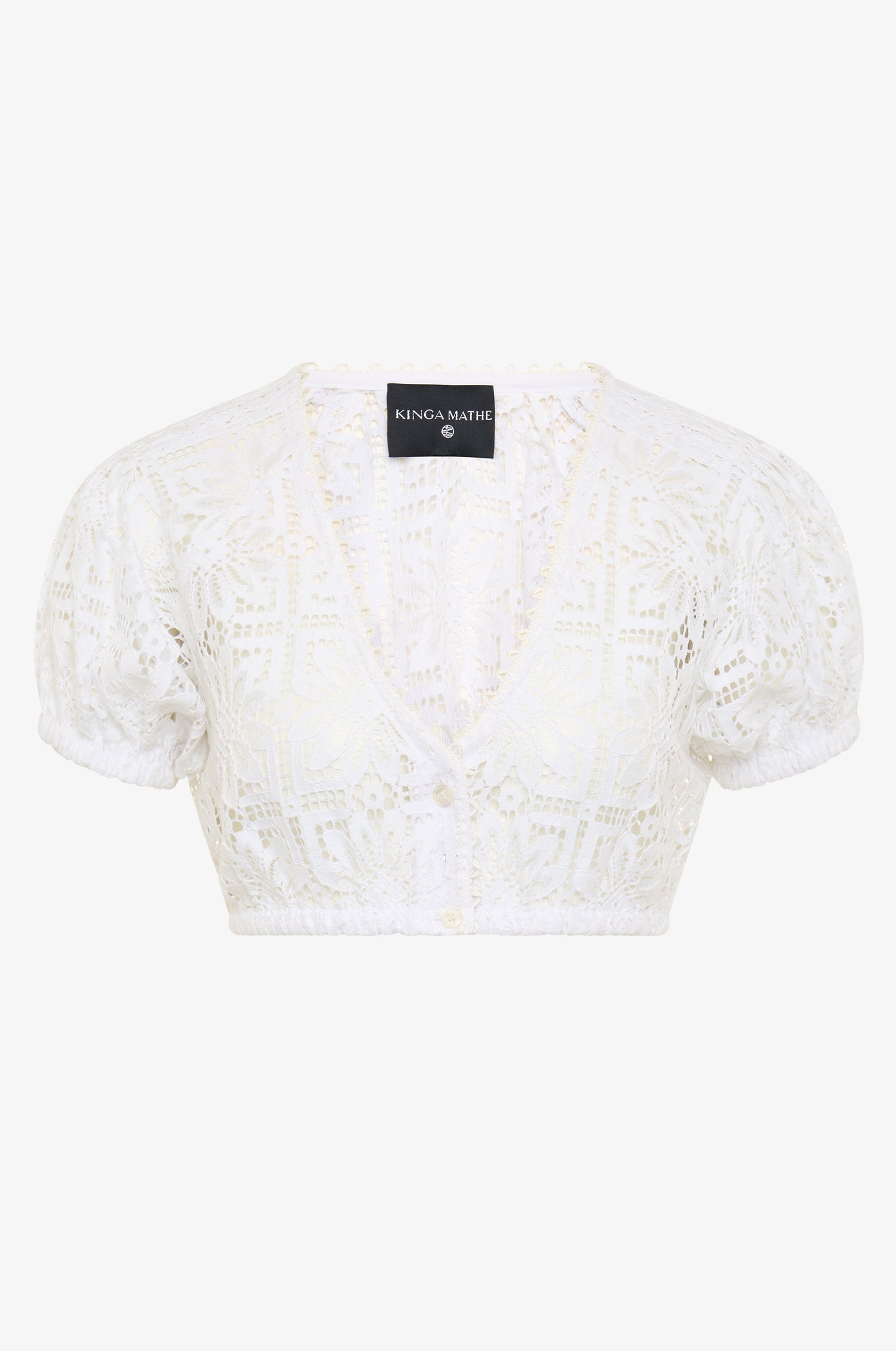 Dirndlbluse Kaira in Weiß