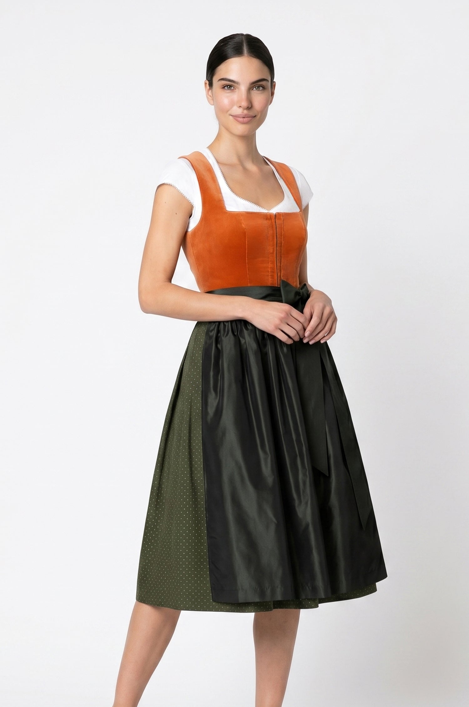 Dirndl Alice in ginger