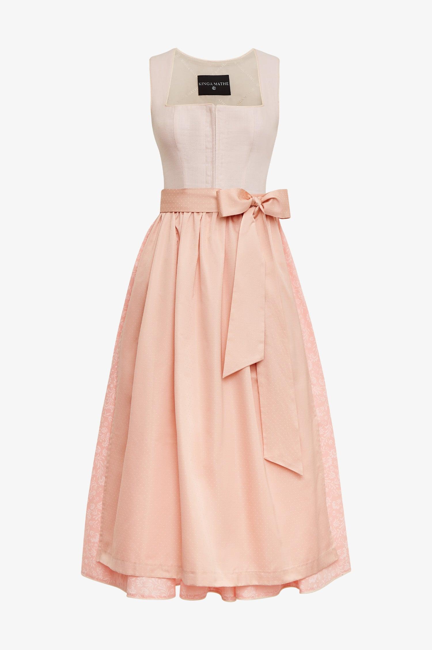 Kinga Mathe Dirndl Almeria in Peach