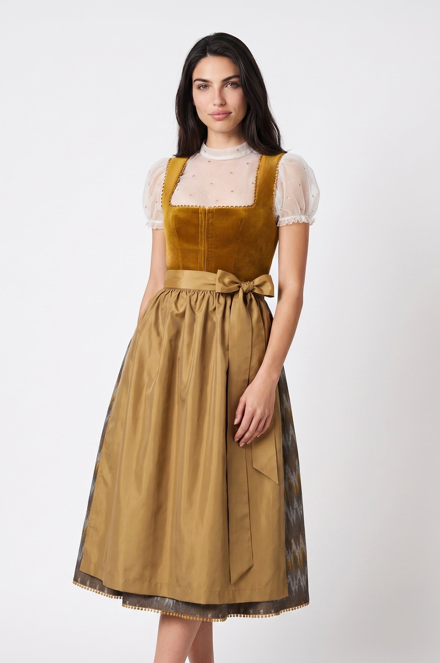 Dirndl Ancona in Gold
