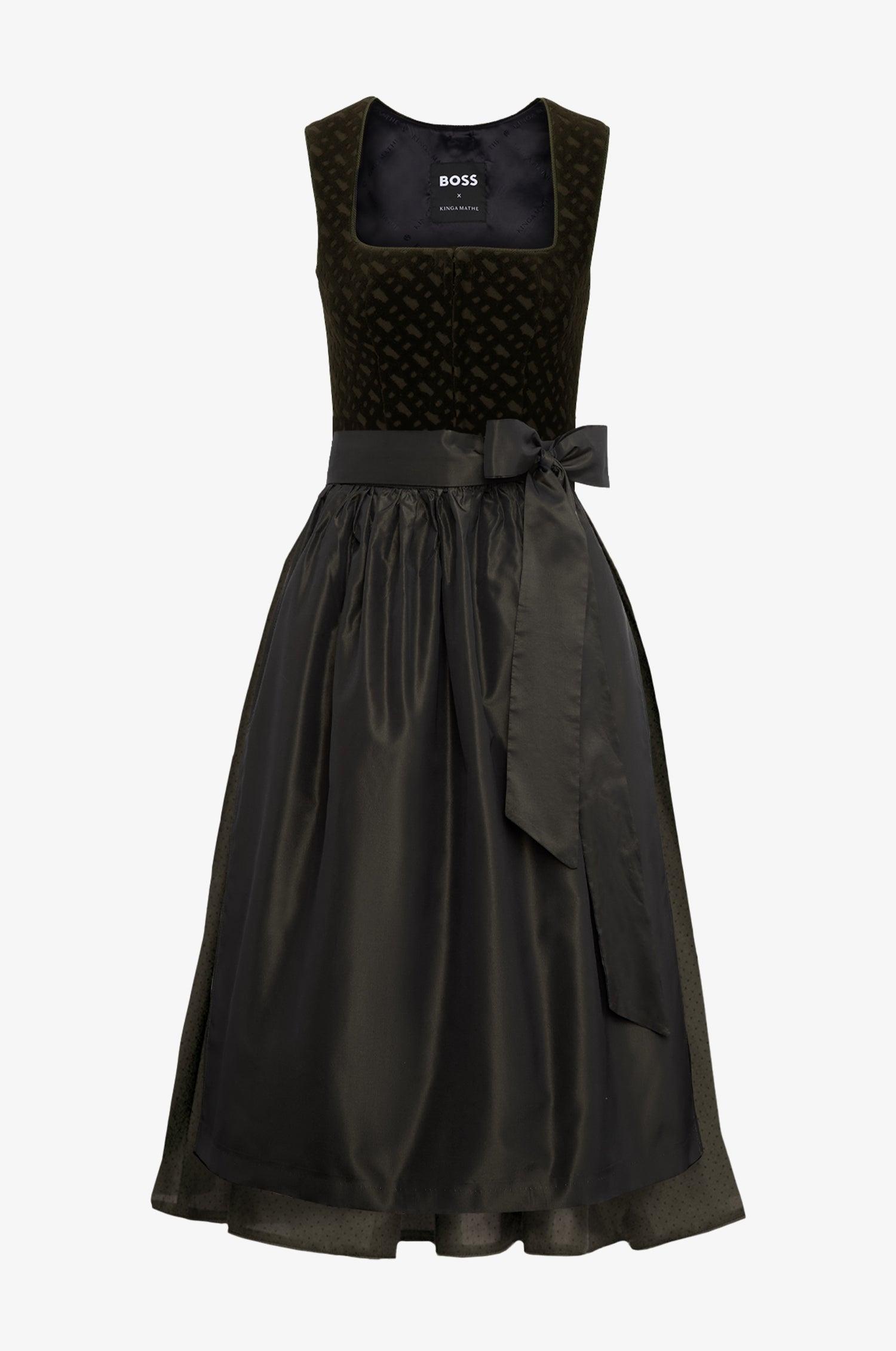 Kinga Mathe Dirndl BOSS BB in Taupe