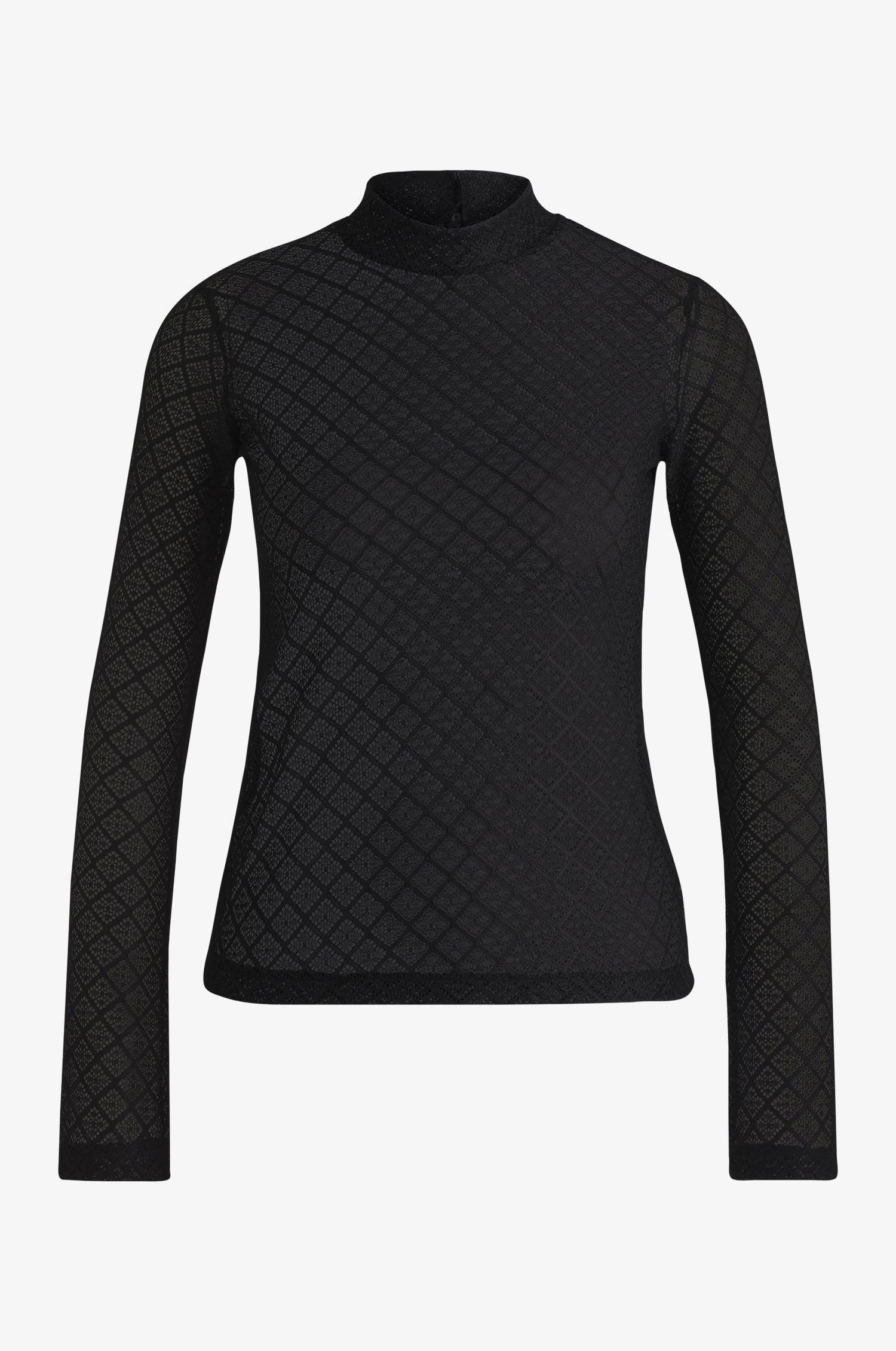 Kinga Mathe Top Carin BOSS in Schwarz