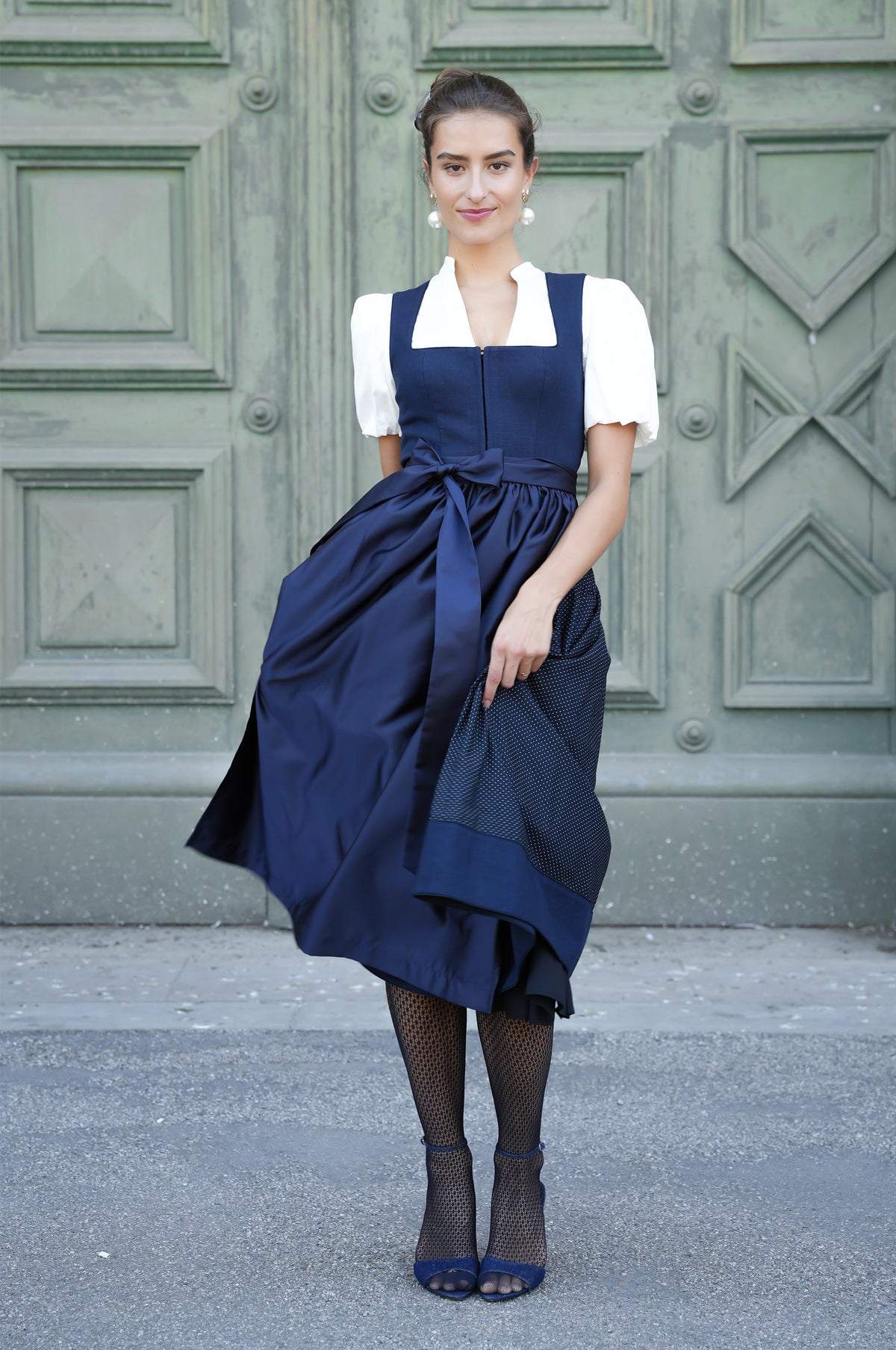 Dirndl Bavaria in Nachtblau