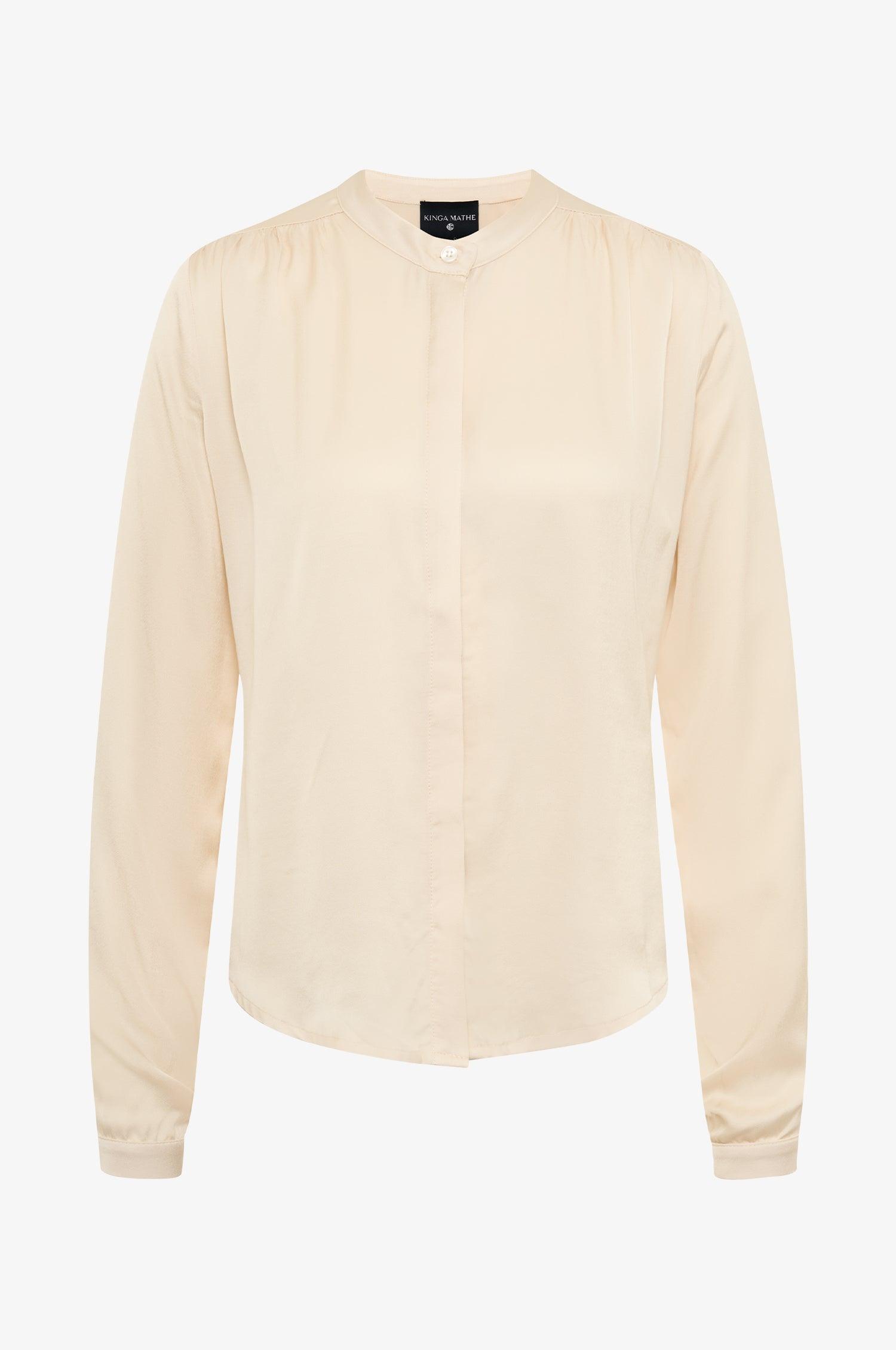Kinga Mathe Bluse Anette in ivory