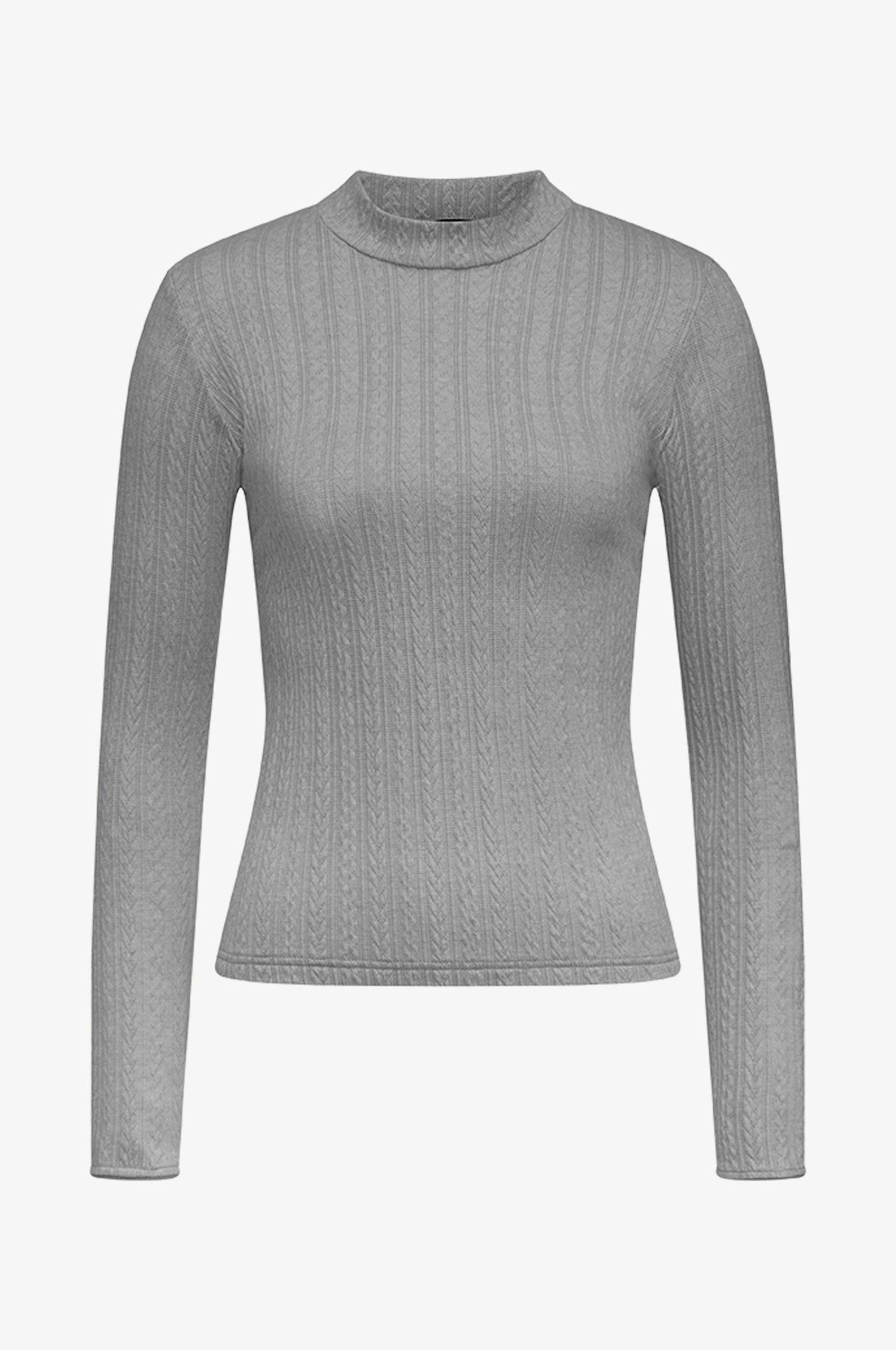 Kinga Mathe Top Jana in Grau