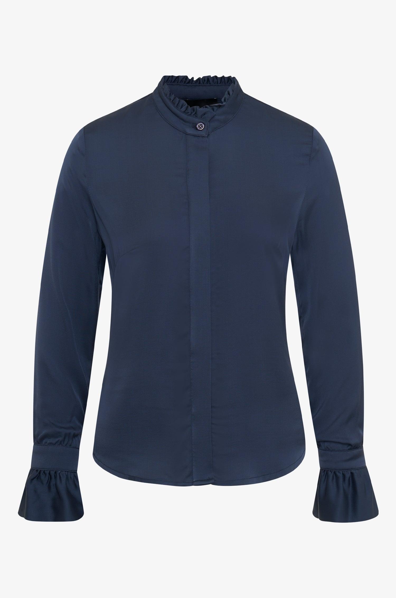 Kinga Mathe Bluse Olivia in Nachtblau