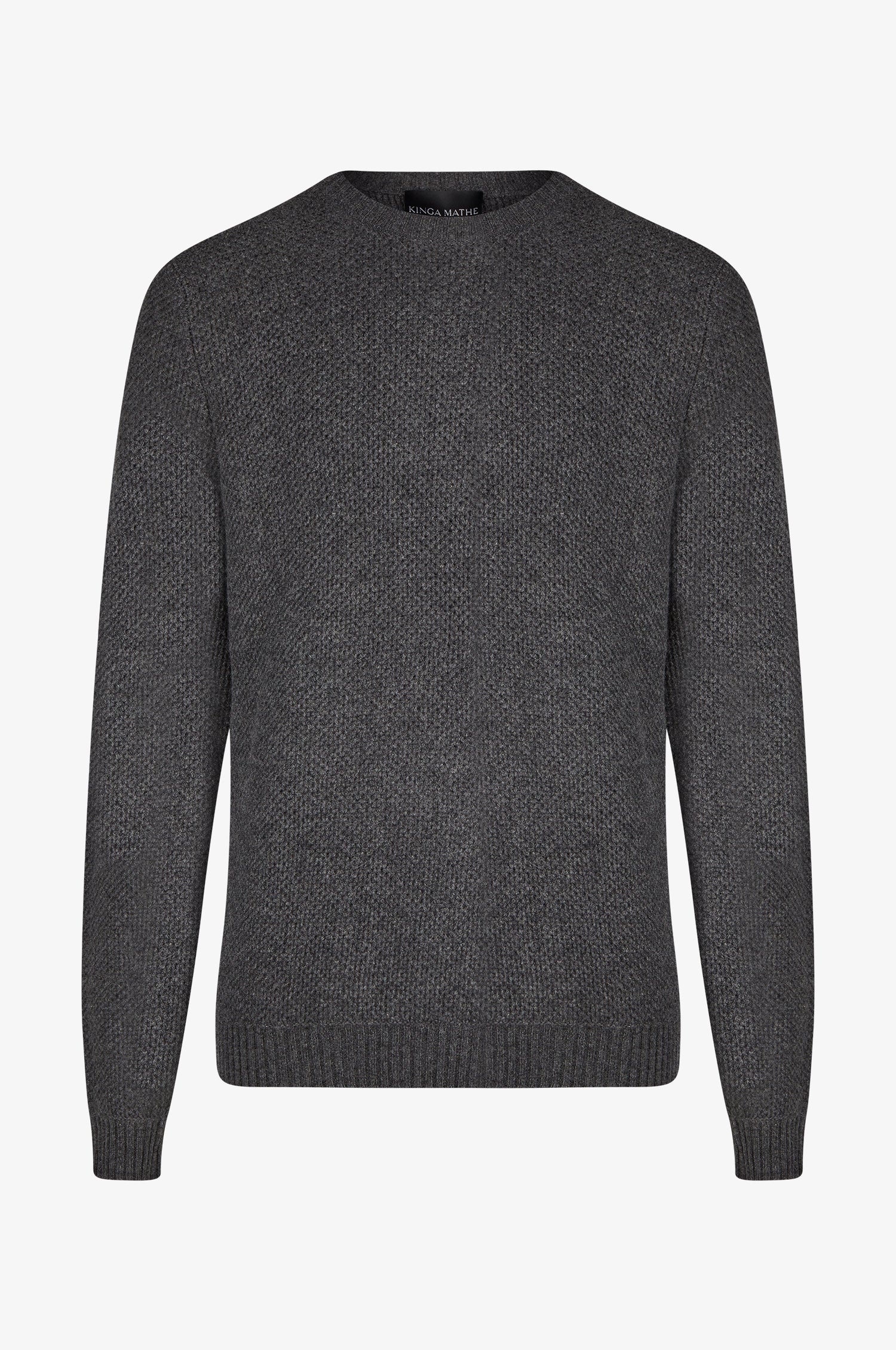 Kinga Mathe Cashmere Pullover Charles in Grau