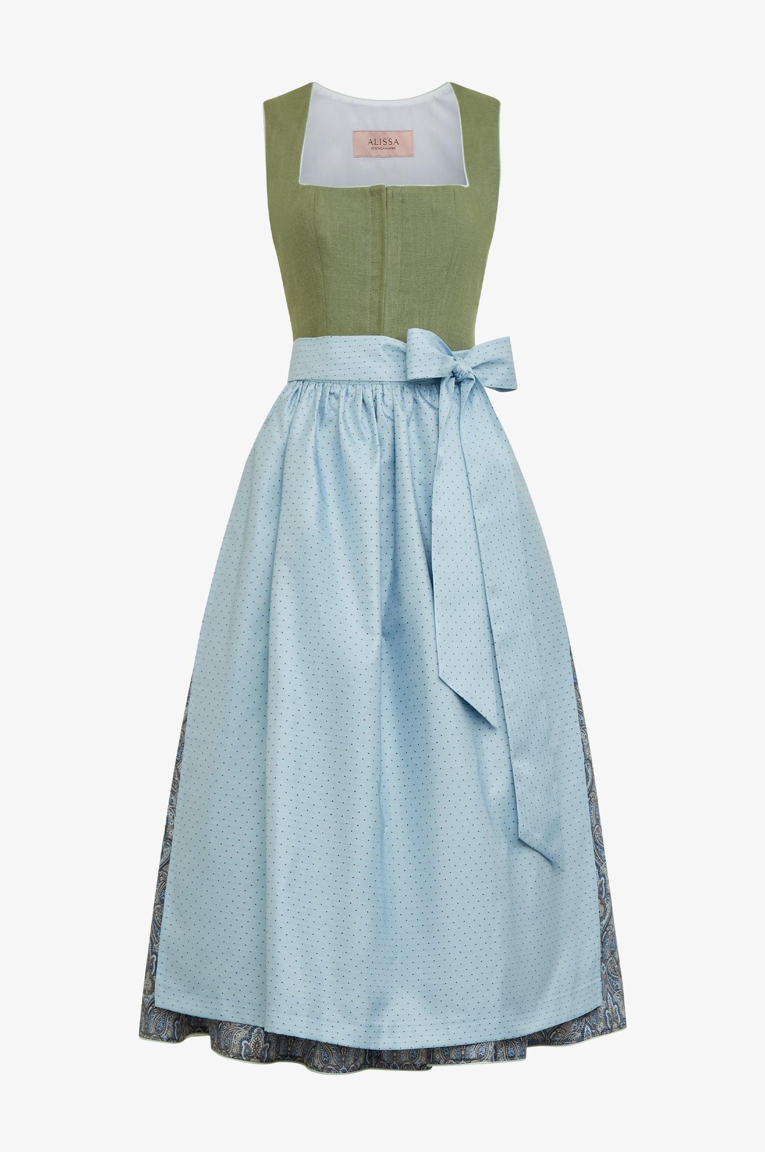 Kinga Mathe Dirndl Scarlett in moos