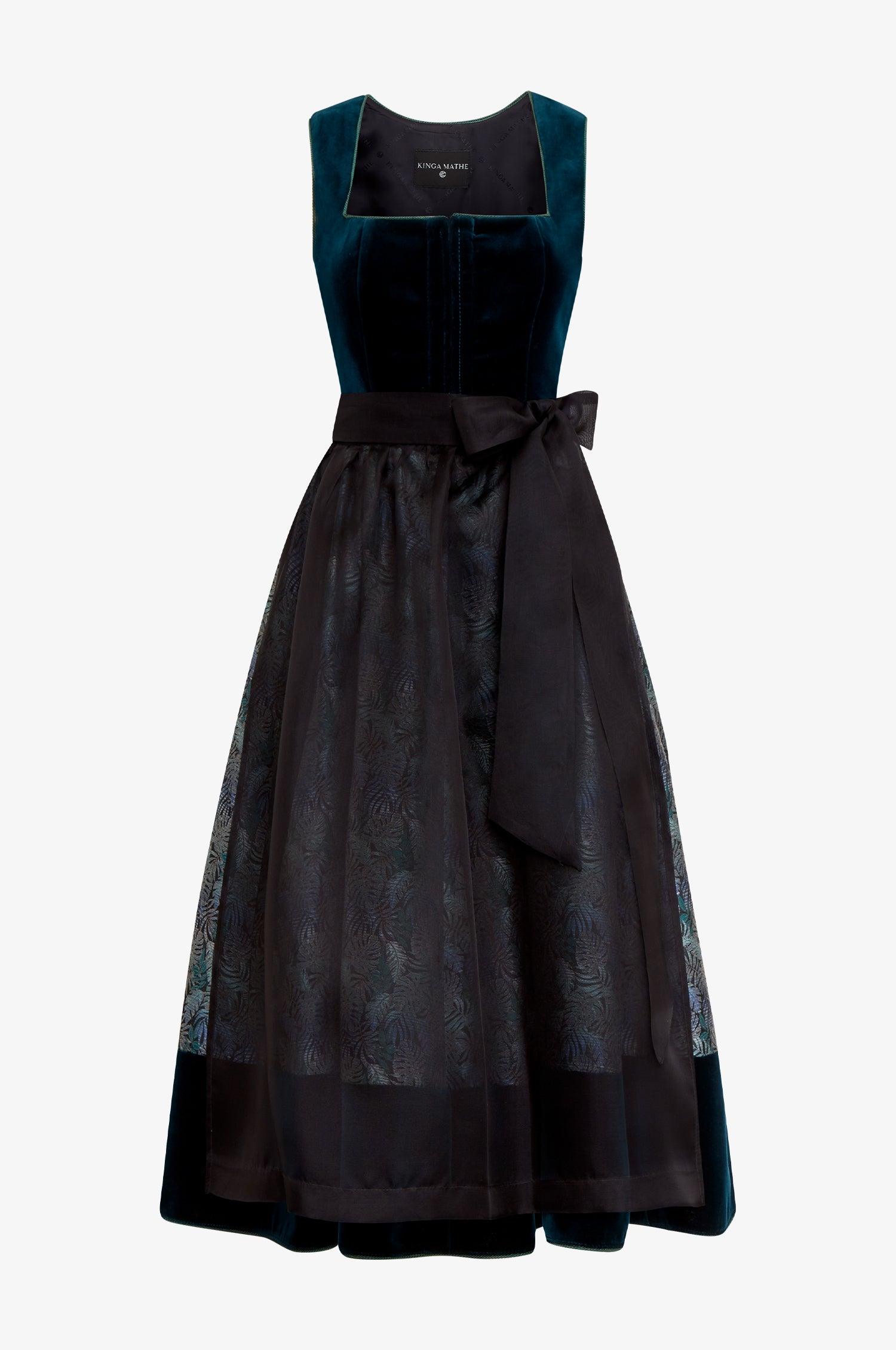 Kinga Mathe Dirndl Zamora in Petrol