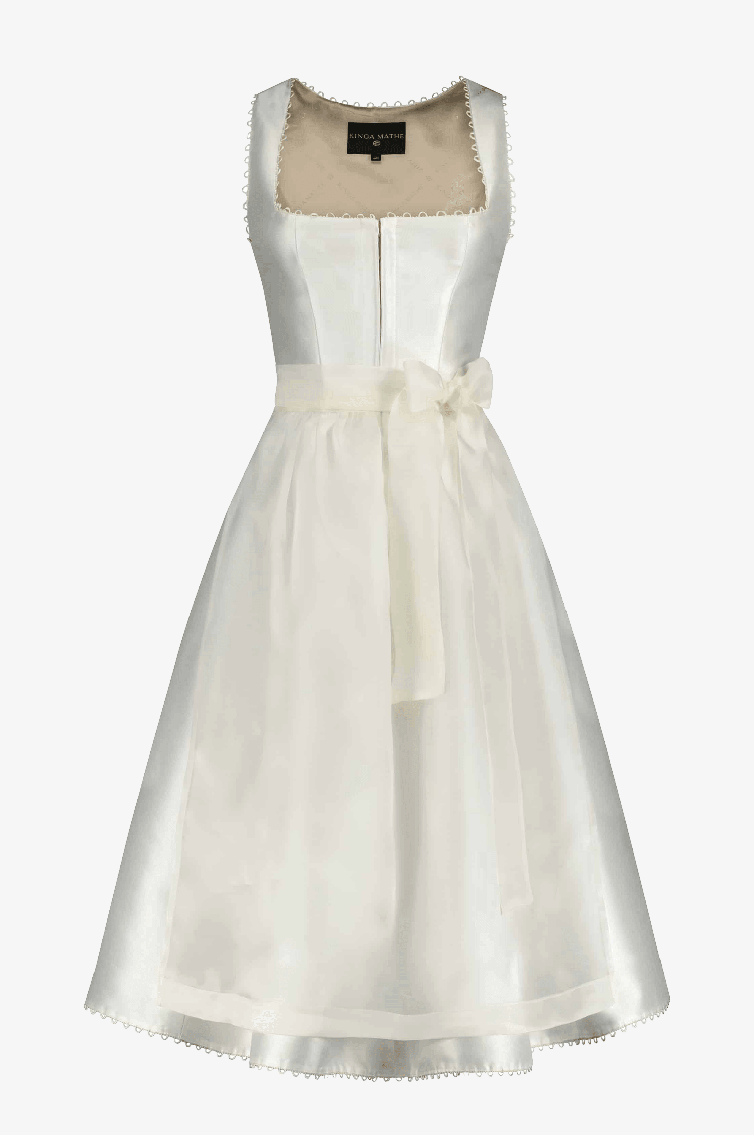 Kinga Mathe Brautdirndl Elea in Weiß