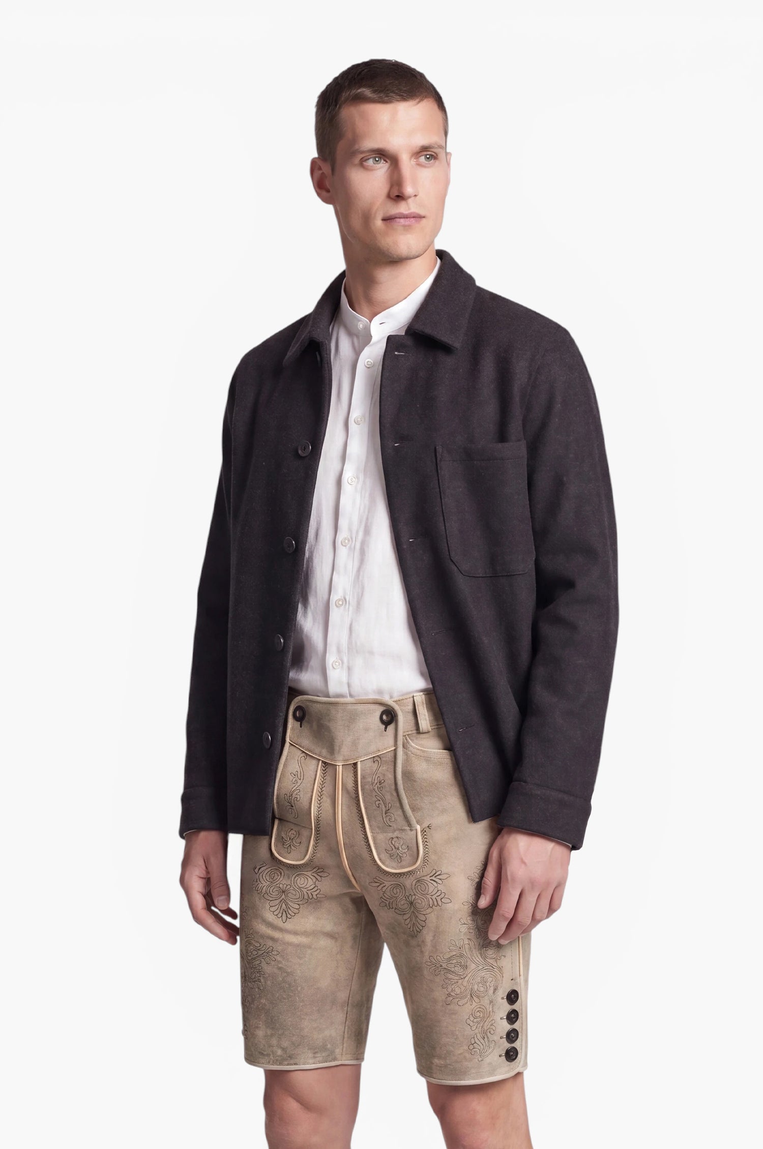 Overjaket Elias in Schwarz