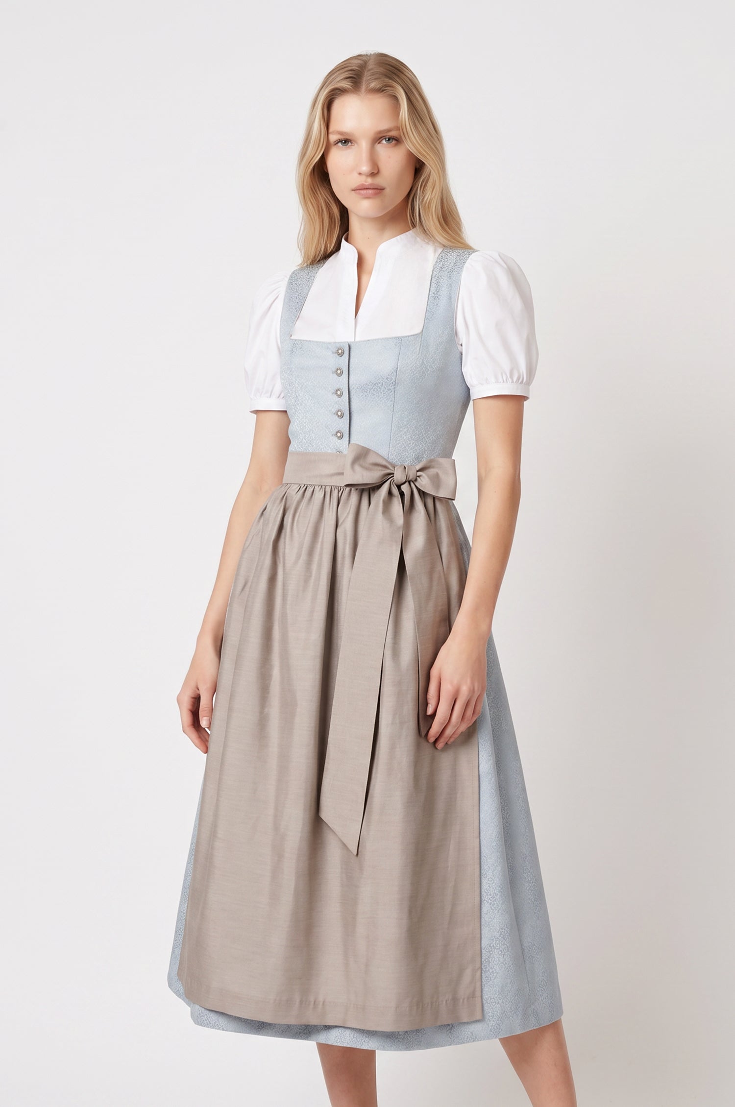 Dirndl Elisabeth in Stahlblau