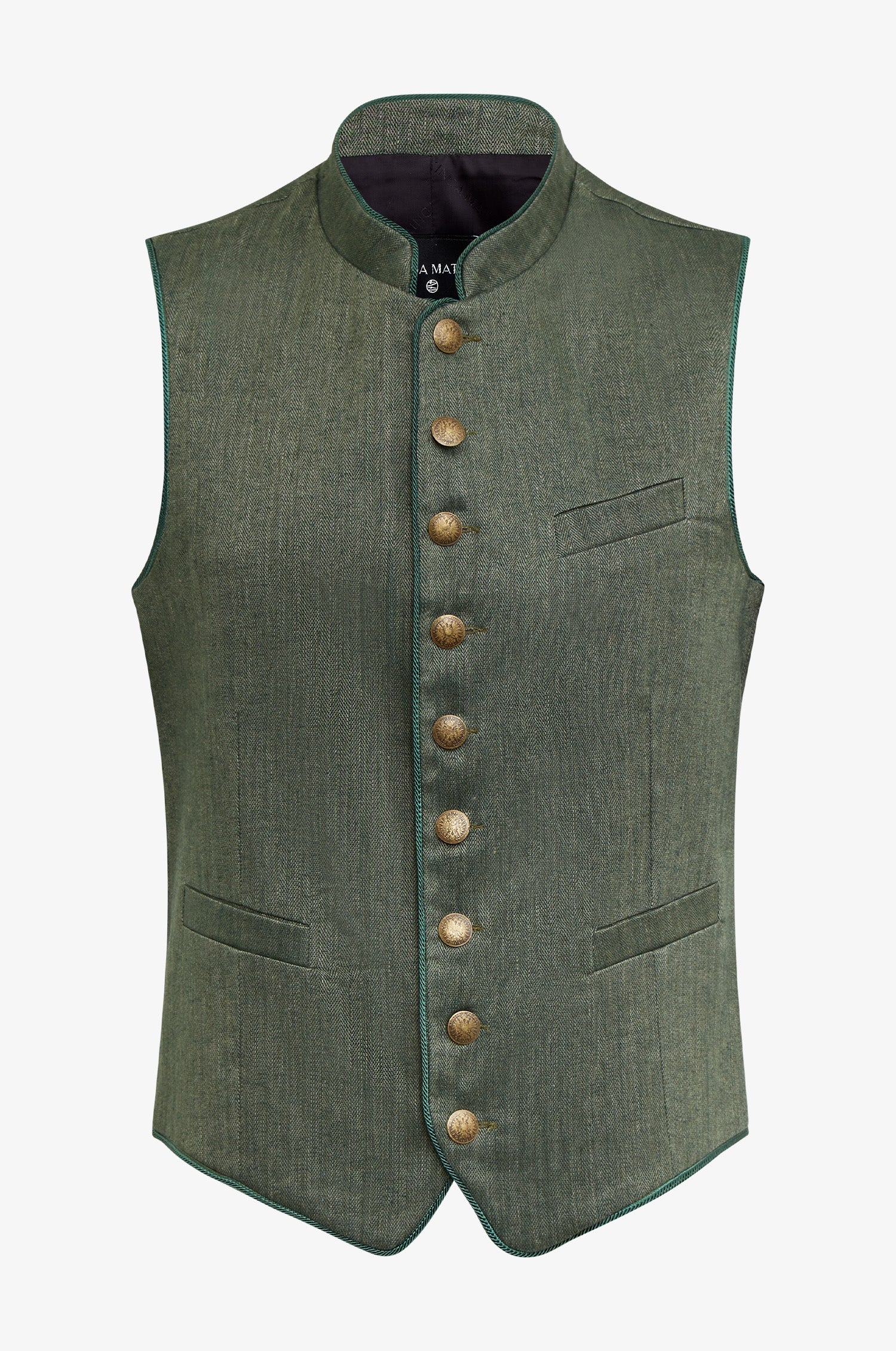 Kinga Mathe Trachtenweste Nick in Olive