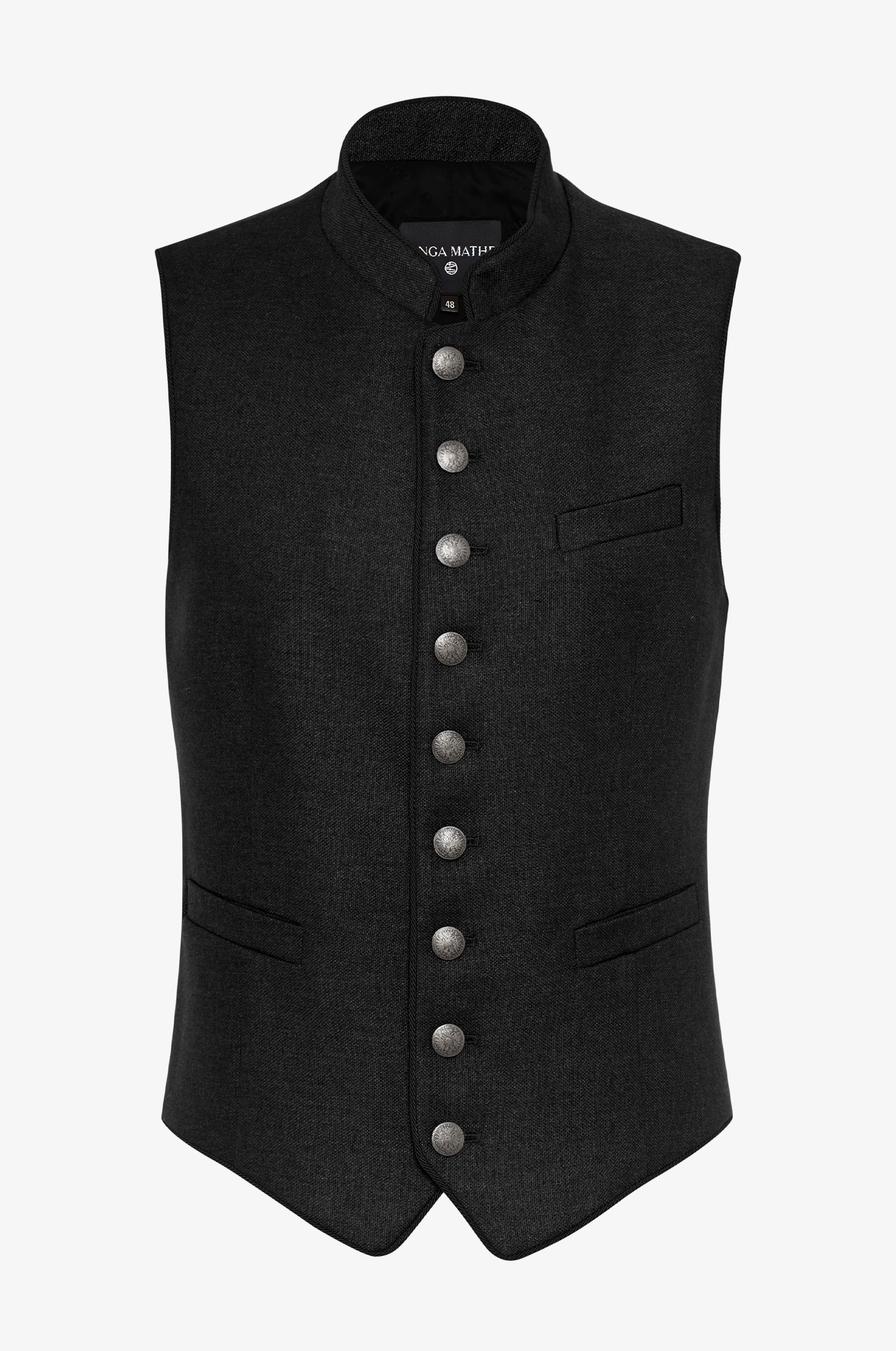 Gilet Nick in Schwarz